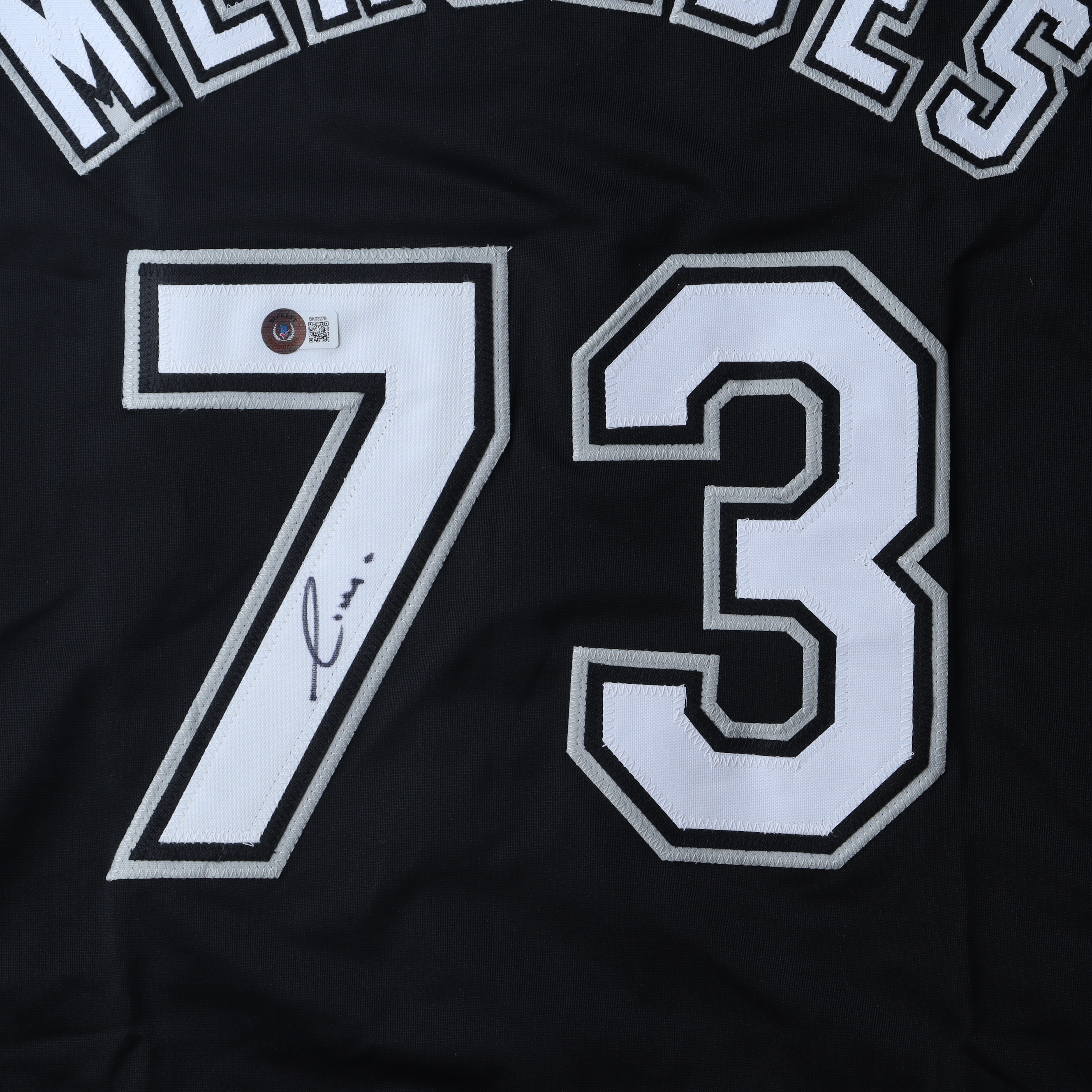 Yermin Mercedes Signed Jersey (Beckett) at PristineAuction.com Yermin Mercedes Signed Jersey (Beckett) at PristineAuction.com