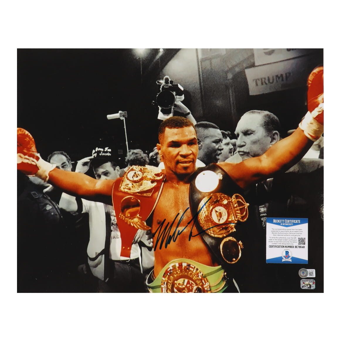 Mike Tyson Signed 16x20 Photo (Beckett) at PristineAuction.com Mike Tyson Signed 16x20 Photo (Beckett) at PristineAuction.com