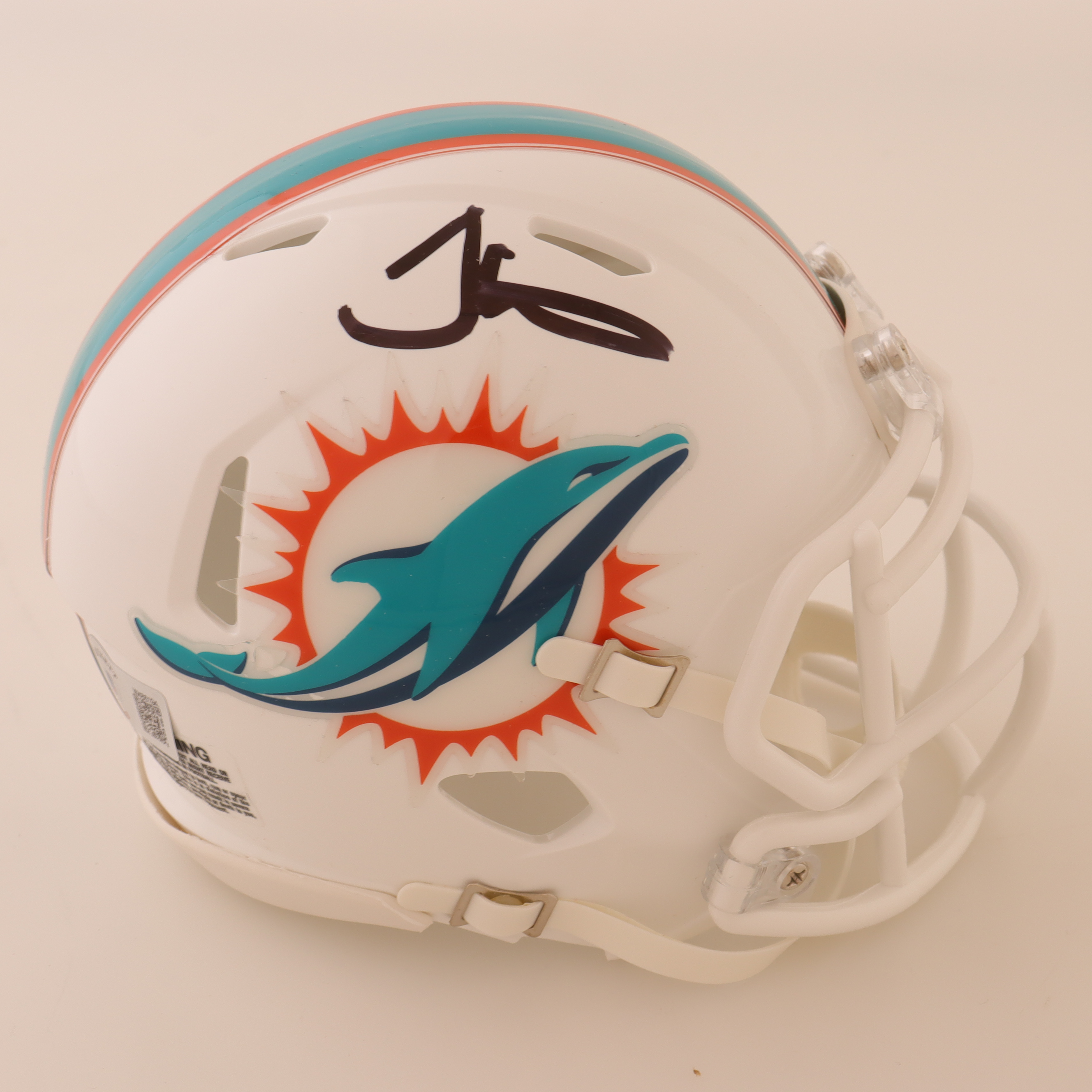 Tyreek Hill Signed Dolphins Speed Mini Helmet (Beckett) at PristineAuction.com Tyreek Hill Signed Dolphins Speed Mini Helmet (Beckett) at PristineAuction.com