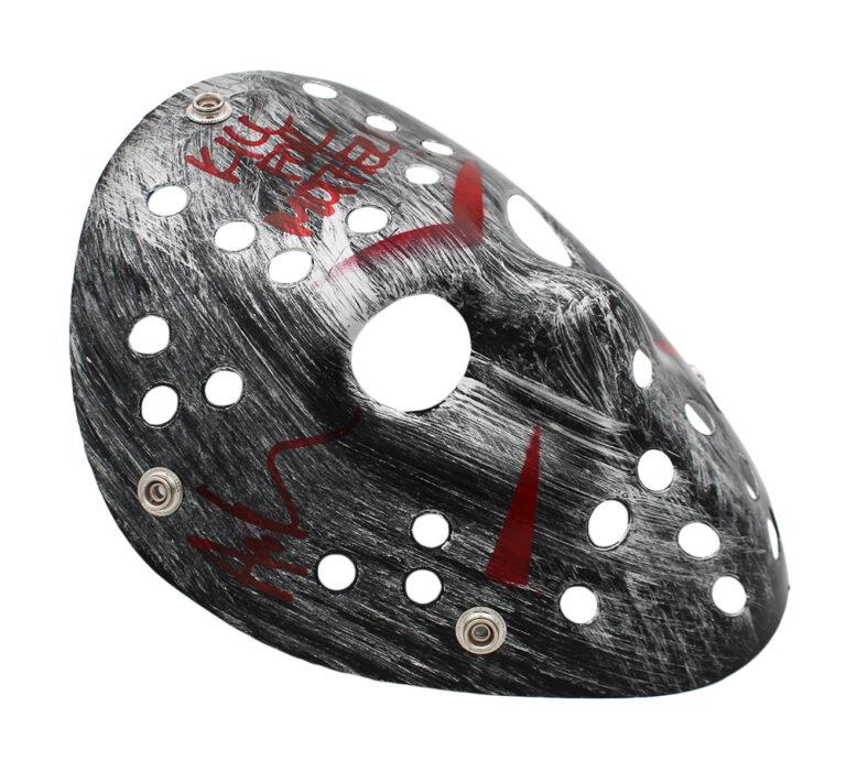 Ari Lehman Signed "Friday the 13th" Mask Inscribed "Jason 1" & "Kill For Mother!" (Radtke) at PristineAuction.com Ari Lehman Signed "Friday the 13th" Mask Inscribed "Jason 1" & "Kill For Mother!" (Radtke) at PristineAuction.com