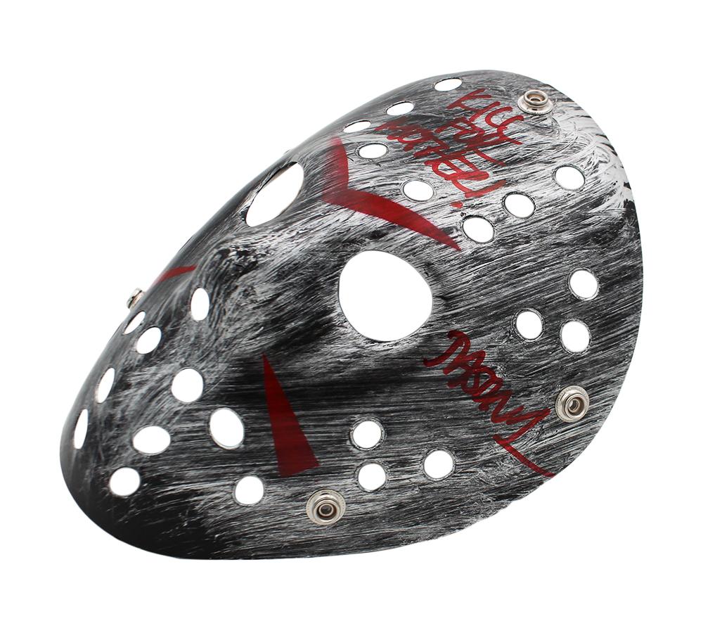 Ari Lehman Signed "Friday the 13th" Mask Inscribed "Jason 1" & "Kill For Mother!" (Radtke) at PristineAuction.com Ari Lehman Signed "Friday the 13th" Mask Inscribed "Jason 1" & "Kill For Mother!" (Radtke) at PristineAuction.com