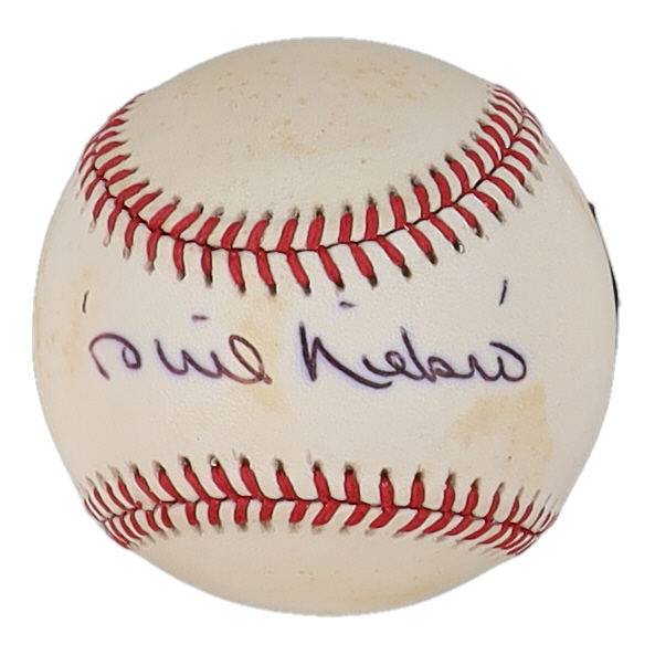 Phil Niekro Signed ONL Baseball (Beckett) at PristineAuction.com Phil Niekro Signed ONL Baseball (Beckett) at PristineAuction.com