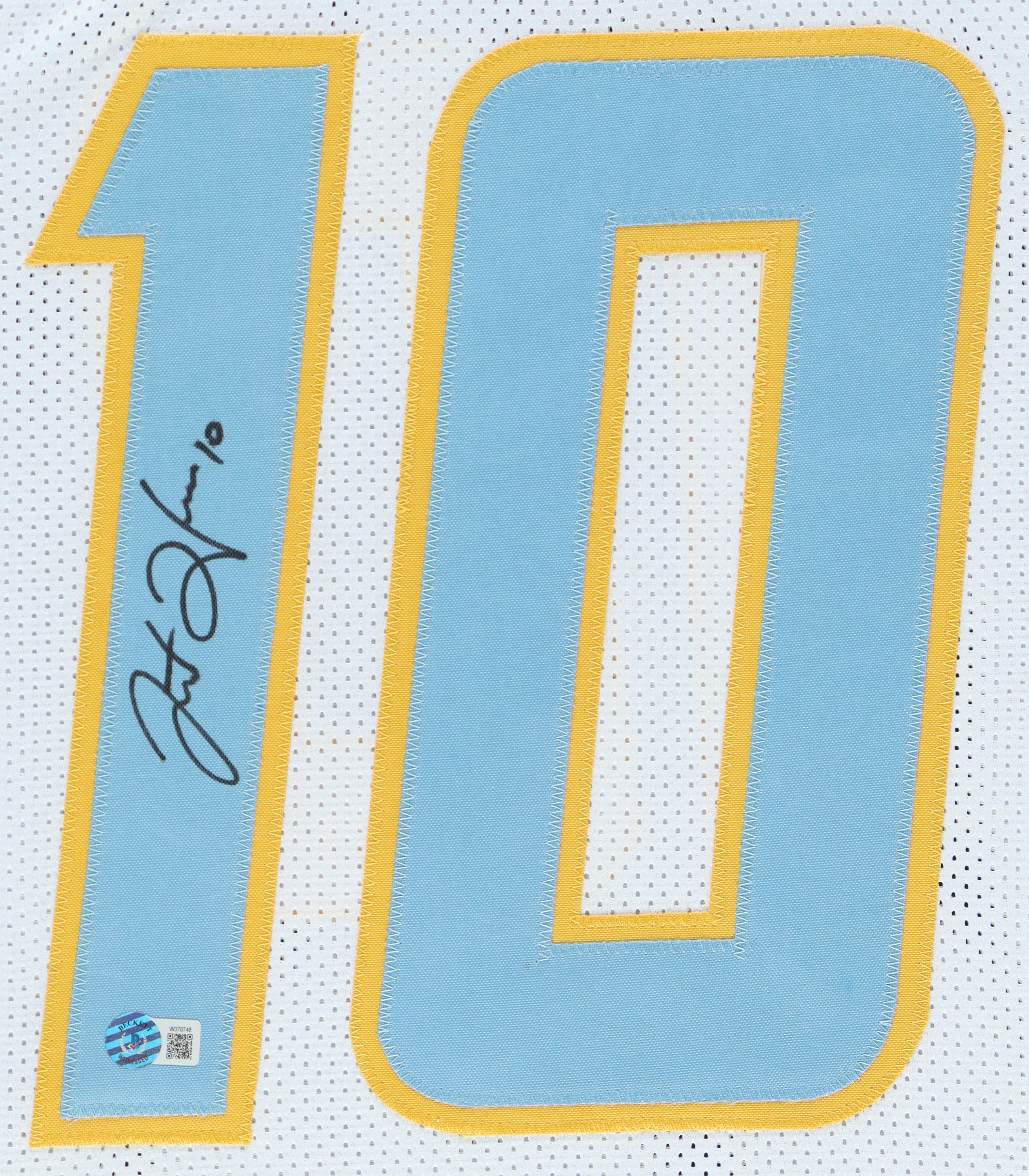 Justin Herbert Signed Custom Framed Jersey Display (Beckett) at PristineAuction.com Justin Herbert Signed Custom Framed Jersey Display (Beckett) at PristineAuction.com