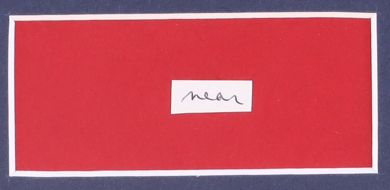 Ronald Reagan Hand-Written Custom Matted Cut Display (Beckett) at PristineAuction.com Ronald Reagan Hand-Written Custom Matted Cut Display (Beckett) at PristineAuction.com