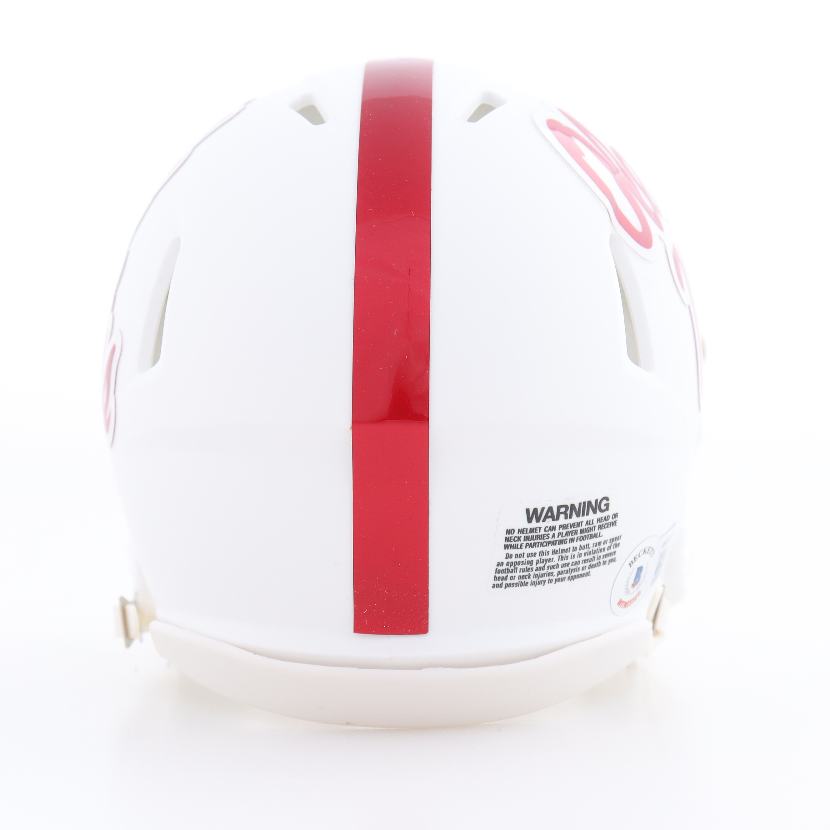 Dawson Knox Signed Ole Miss Rebels Speed Mini Helmet (Beckett) at PristineAuction.com Dawson Knox Signed Ole Miss Rebels Speed Mini Helmet (Beckett) at PristineAuction.com