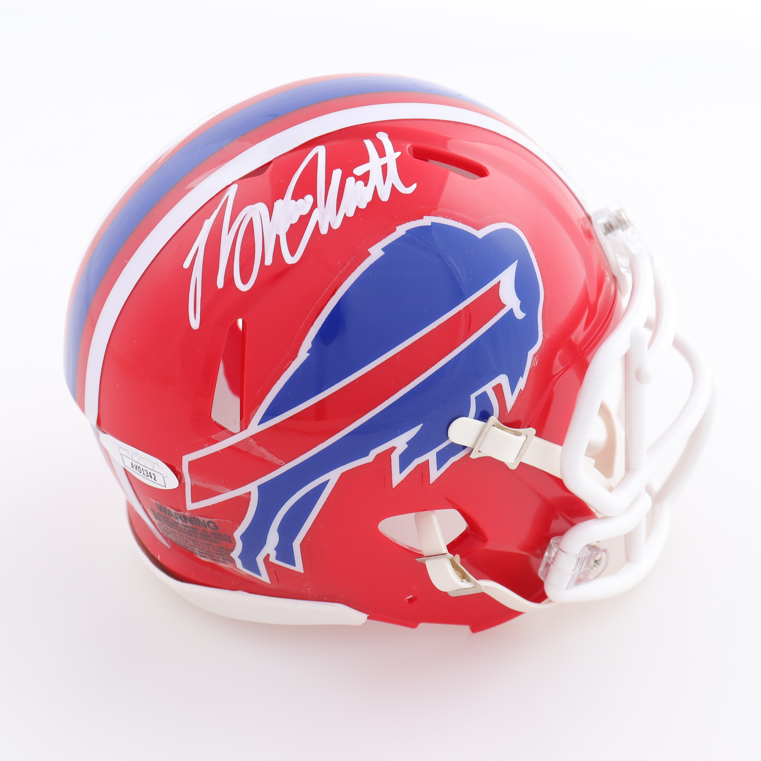 Bruce Smith Signed Bills Speed Mini Helmet (JSA) at PristineAuction.com Bruce Smith Signed Bills Speed Mini Helmet (JSA) at PristineAuction.com