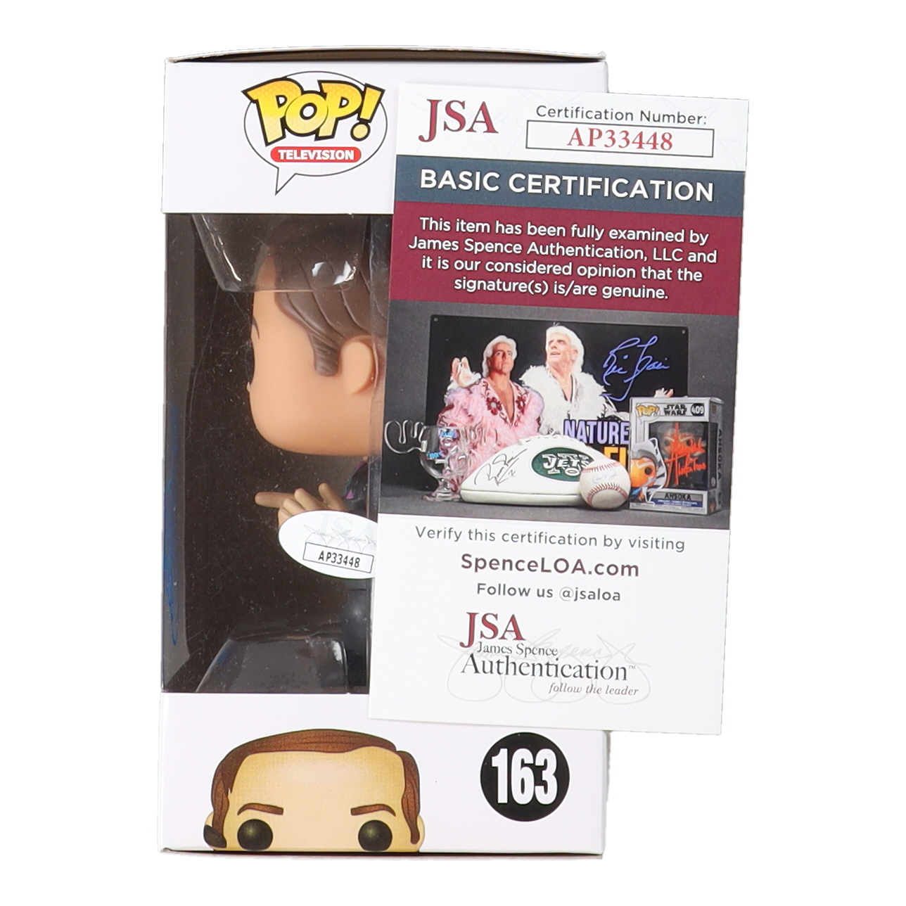 Bob Odenkirk Signed "Breaking Bad" #163 Saul Goodman Funko Pop! Vinyl Figure (JSA) at PristineAuction.com Bob Odenkirk Signed "Breaking Bad" #163 Saul Goodman Funko Pop! Vinyl Figure (JSA) at PristineAuction.com