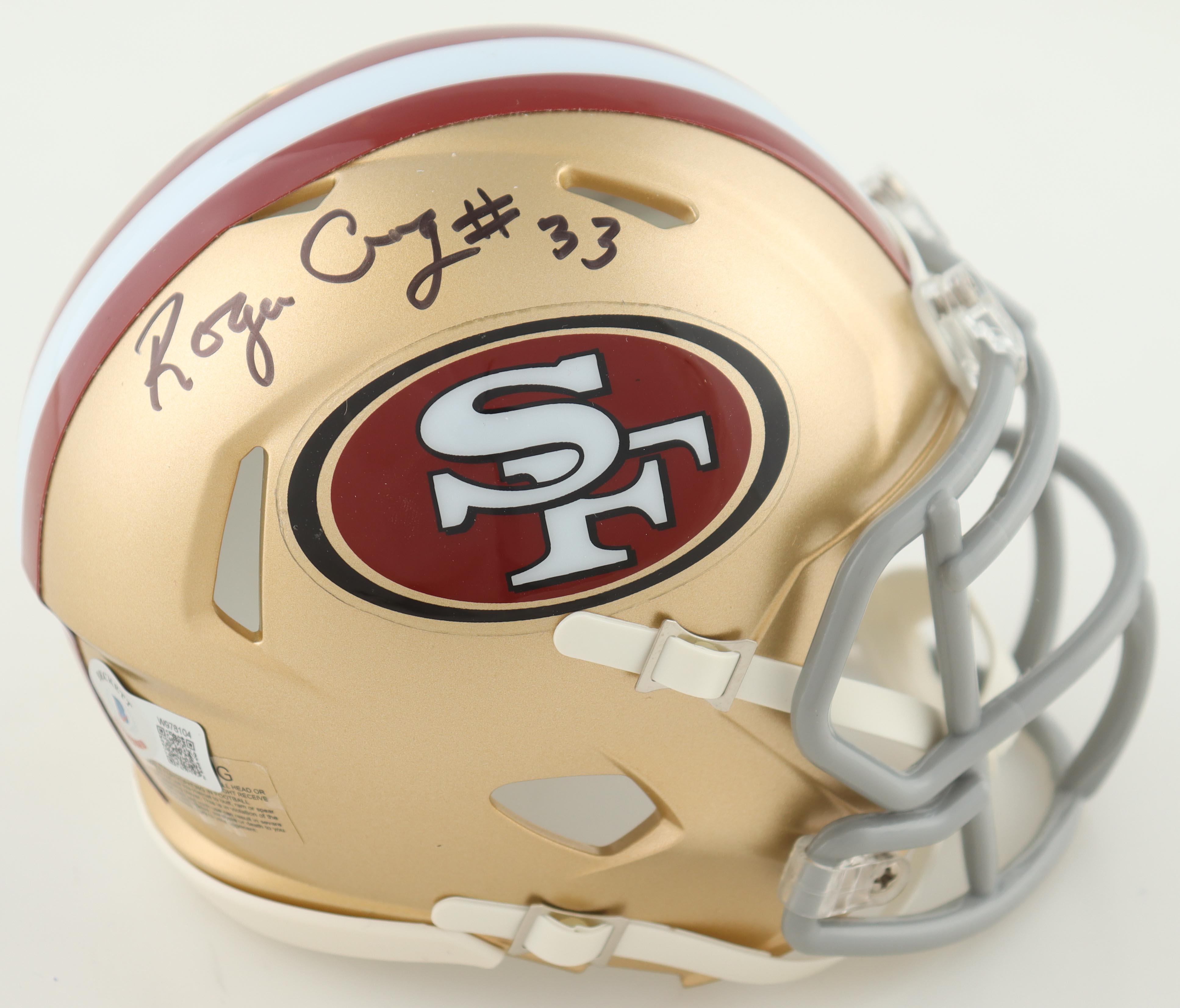 Roger Craig Signed 49ers Speed Mini Helmet (Beckett) at PristineAuction.com Roger Craig Signed 49ers Speed Mini Helmet (Beckett) at PristineAuction.com