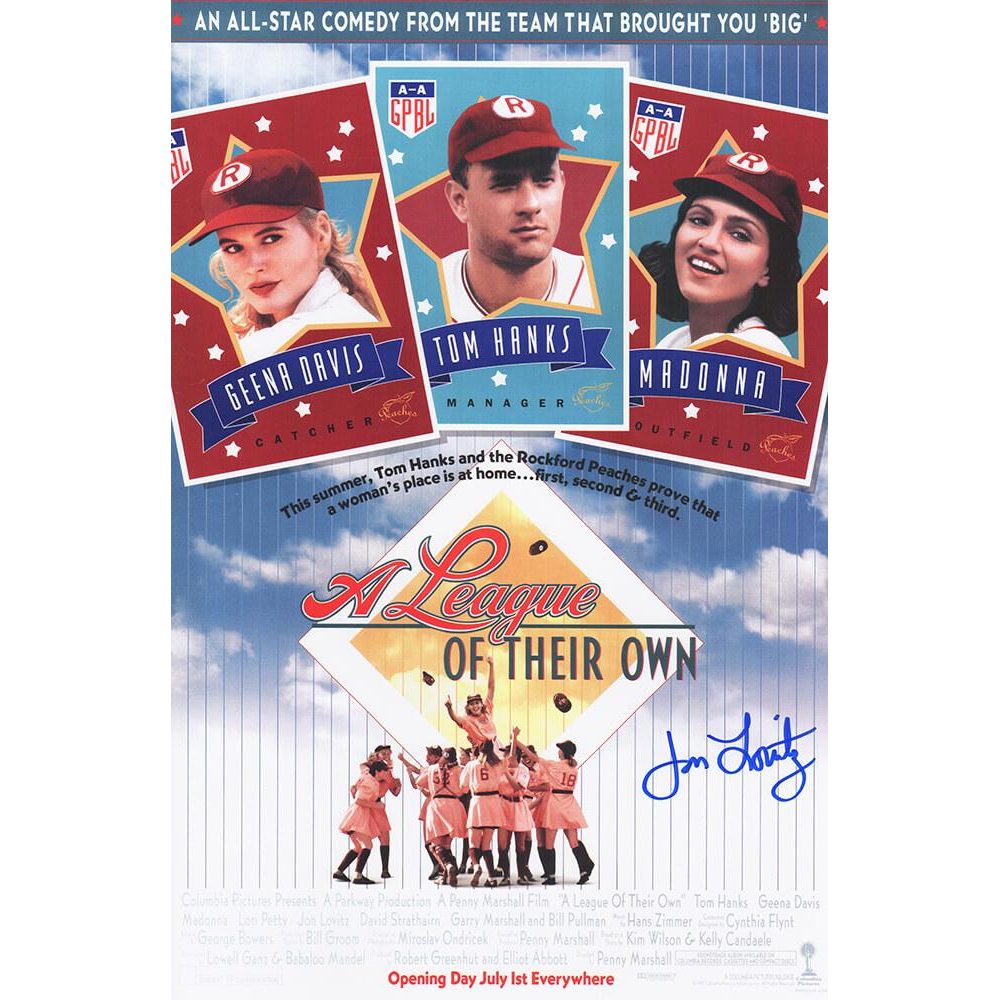 Jon Lovitz Signed "A League Of Their Own" 11x17 Movie Poster (Schwartz) | Pristine Auction
