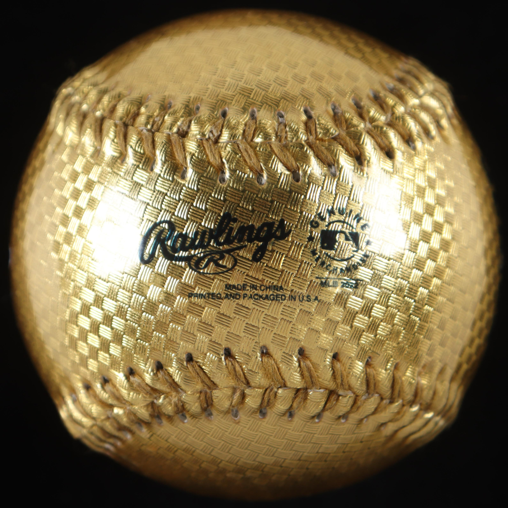 2022 Phillies World Series Logo Baseballs Set of (3) In Display Case