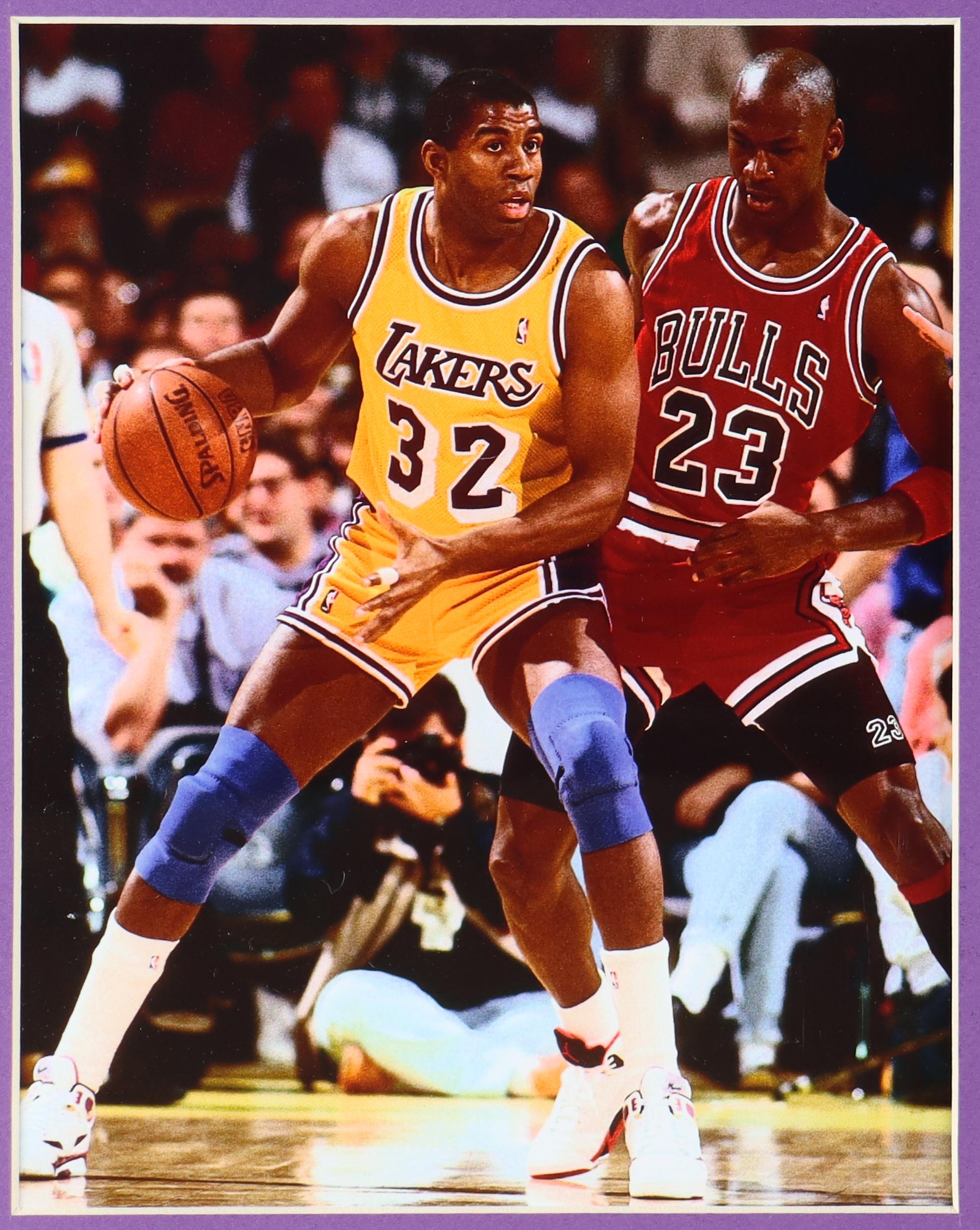 Magic Johnson Signed Custom Framed Jersey Display (Beckett) at PristineAuction.com Magic Johnson Signed Custom Framed Jersey Display (Beckett) at PristineAuction.com