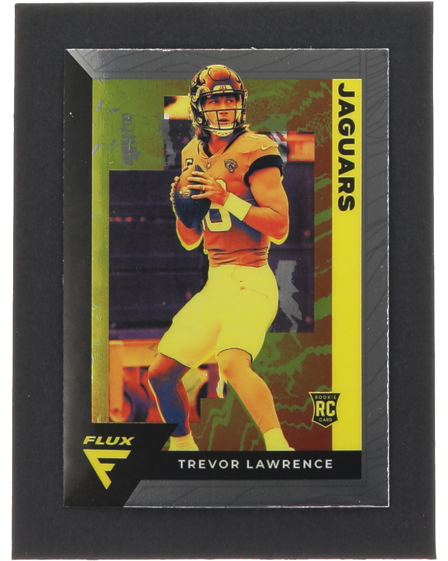 Trevor Lawrence 2021 Panini Chronicles Flux Rookies #1 RC at PristineAuction.com Trevor Lawrence 2021 Panini Chronicles Flux Rookies #1 RC at PristineAuction.com
