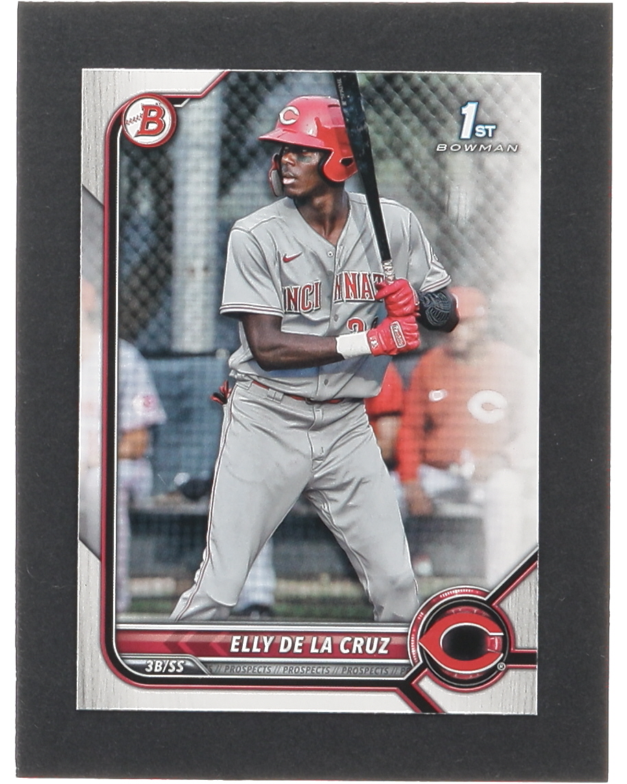 Elly De La Cruz 2022 Bowman Prospects #BP50 at PristineAuction.com Elly De La Cruz 2022 Bowman Prospects #BP50 at PristineAuction.com