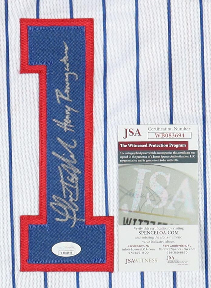 Thomas Ian Nicholas Signed Jersey Inscribed " Henry Rowengartner" (JSA) at PristineAuction.com Thomas Ian Nicholas Signed Jersey Inscribed " Henry Rowengartner" (JSA) at PristineAuction.com