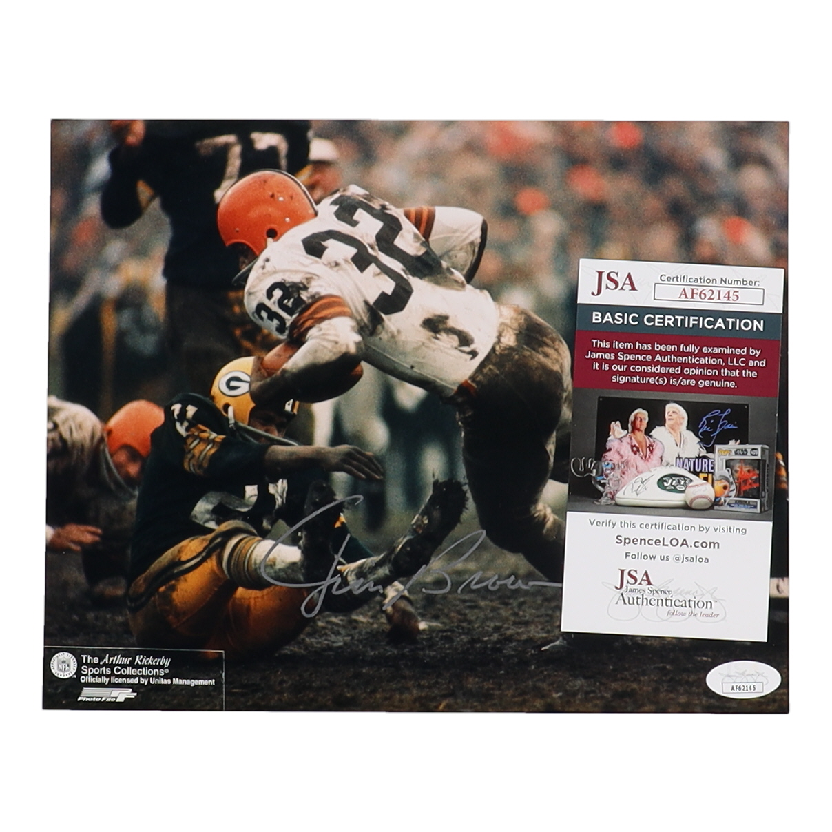 Jim Brown Signed Browns 8x10 Photo (JSA) at PristineAuction.com Jim Brown Signed Browns 8x10 Photo (JSA) at PristineAuction.com