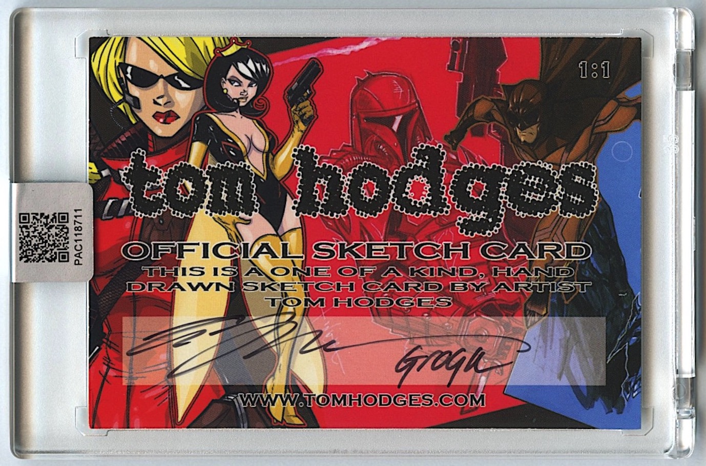 Grogu | Baby Yoda | Star Wars | Original Art Sketch Card by Tom Hodges (1/1 Original Art) at PristineAuction.com Grogu | Baby Yoda | Star Wars | Original Art Sketch Card by Tom Hodges (1/1 Original Art) at PristineAuction.com