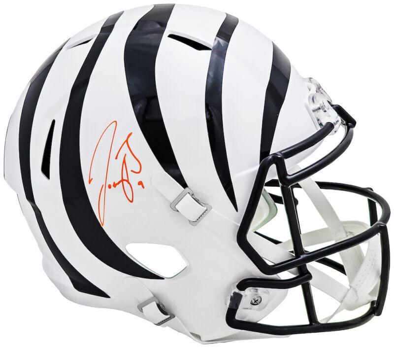 Joe Burrow Signed Bengals Full-Size Speed Helmet (Fanatics) at PristineAuction.com Joe Burrow Signed Bengals Full-Size Speed Helmet (Fanatics) at PristineAuction.com