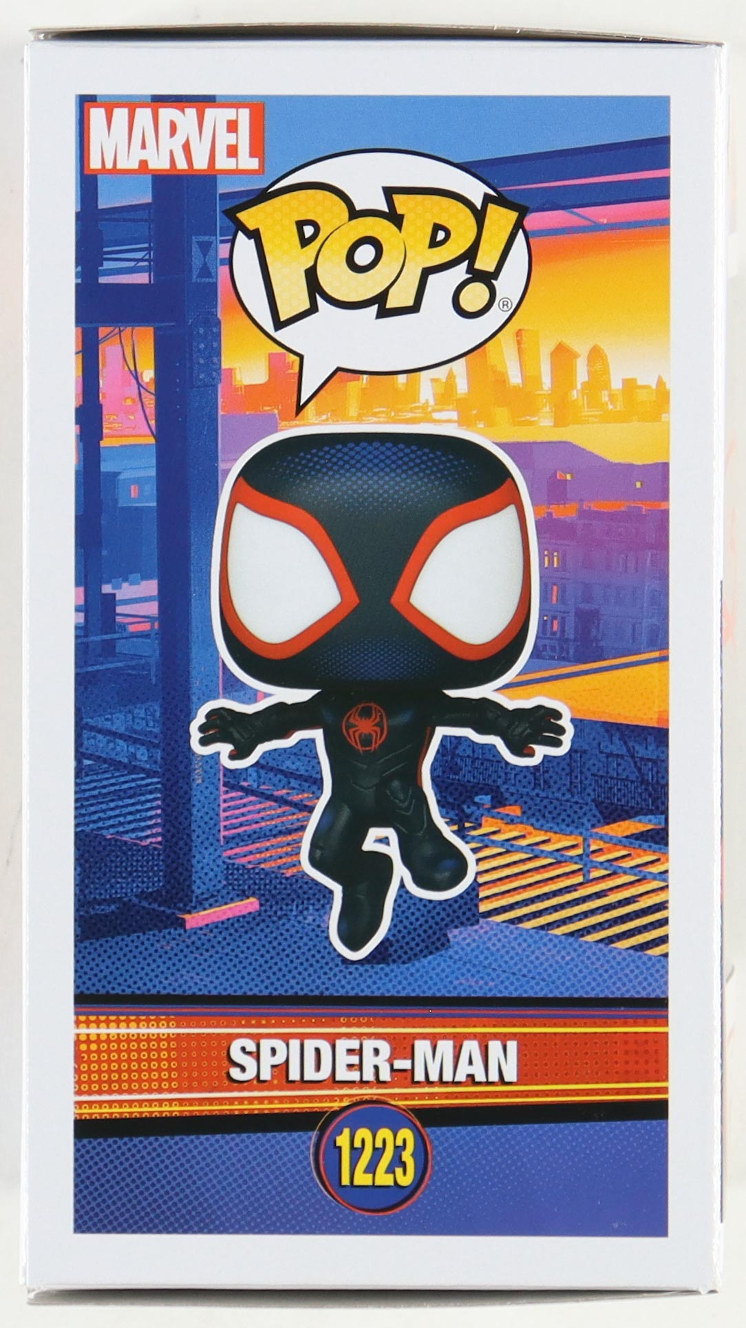 Shameik Moore Signed "Spider-Man: Across The Spiderverse" #1223 Spider-Man Funko Pop! Vinyl Figure (PA) at PristineAuction.com Shameik Moore Signed "Spider-Man: Across The Spiderverse" #1223 Spider-Man Funko Pop! Vinyl Figure (PA) at PristineAuction.com