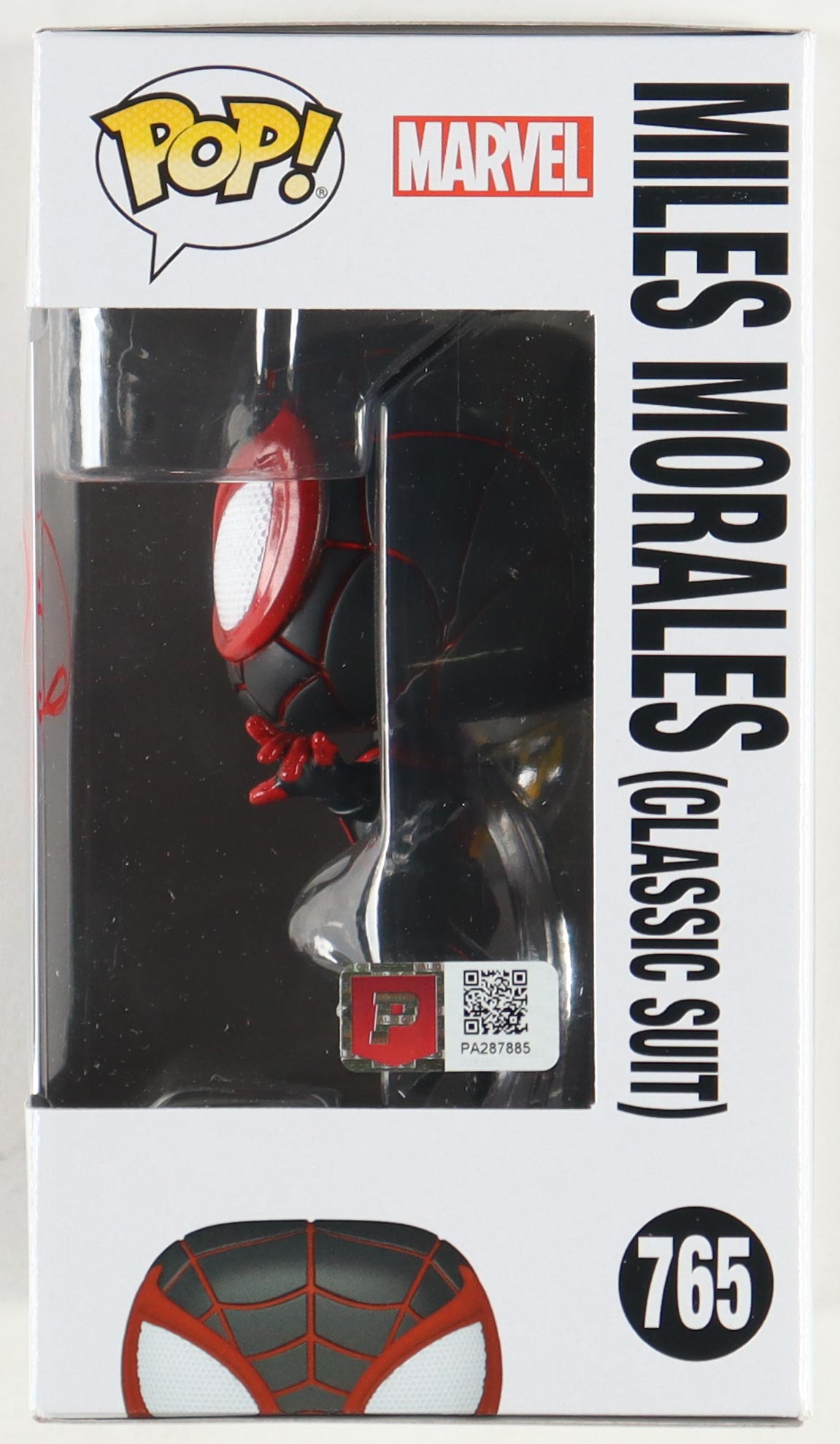 Shameik Moore Signed "Spider-Man: Miles Morales" #765 Gameverse Funko Pop! Vinyl Figure (PA) at PristineAuction.com Shameik Moore Signed "Spider-Man: Miles Morales" #765 Gameverse Funko Pop! Vinyl Figure (PA) at PristineAuction.com