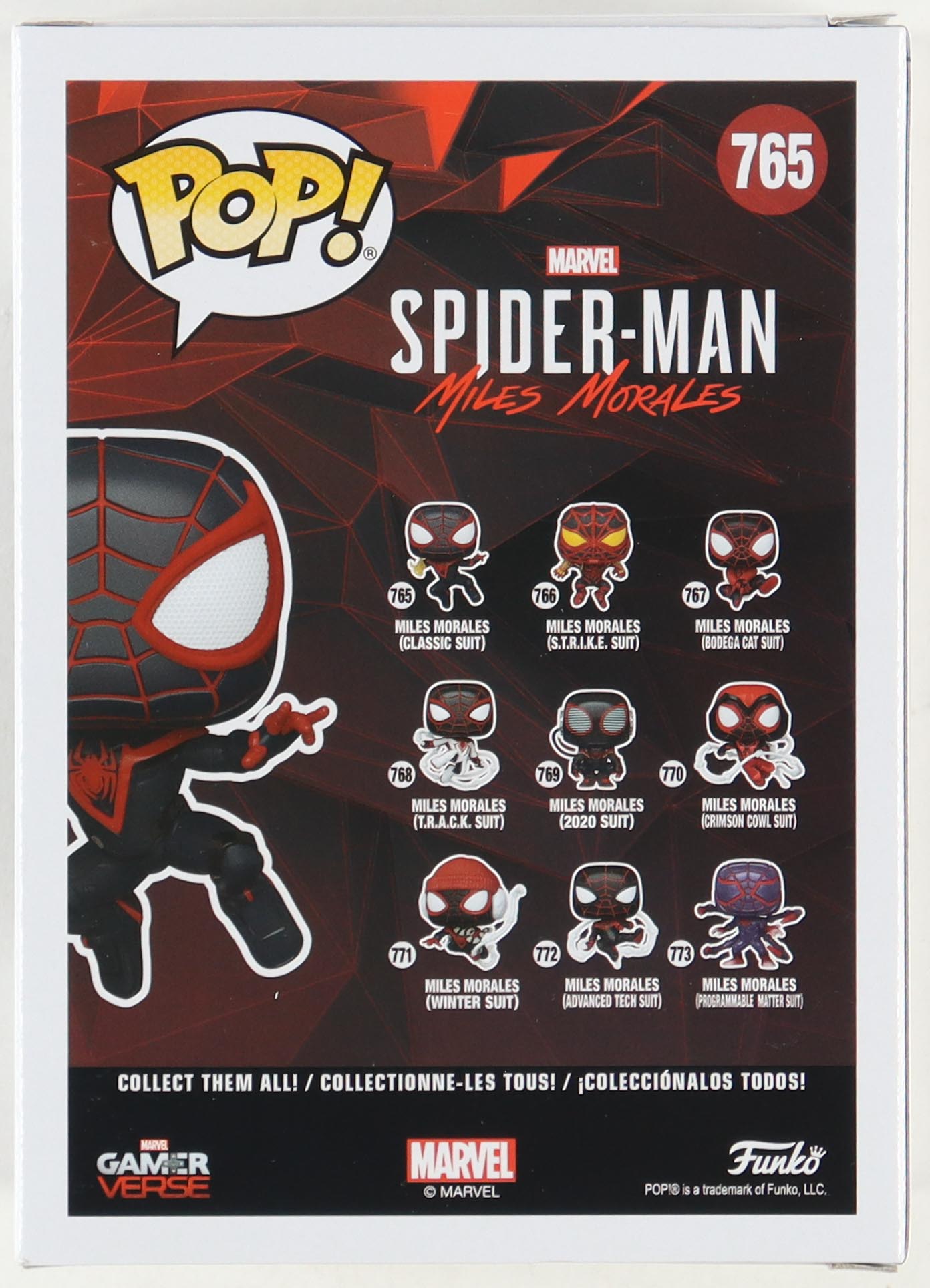 Shameik Moore Signed "Spider-Man: Miles Morales" #765 Gameverse Funko Pop! Vinyl Figure (PA) at PristineAuction.com Shameik Moore Signed "Spider-Man: Miles Morales" #765 Gameverse Funko Pop! Vinyl Figure (PA) at PristineAuction.com