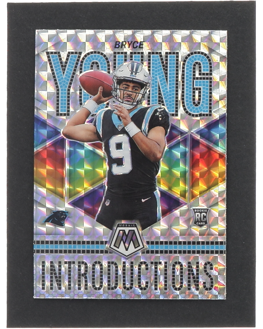 Bryce Young 2023 Panini Mosaic Introductions Mosaic #1 RC at PristineAuction.com Bryce Young 2023 Panini Mosaic Introductions Mosaic #1 RC at PristineAuction.com