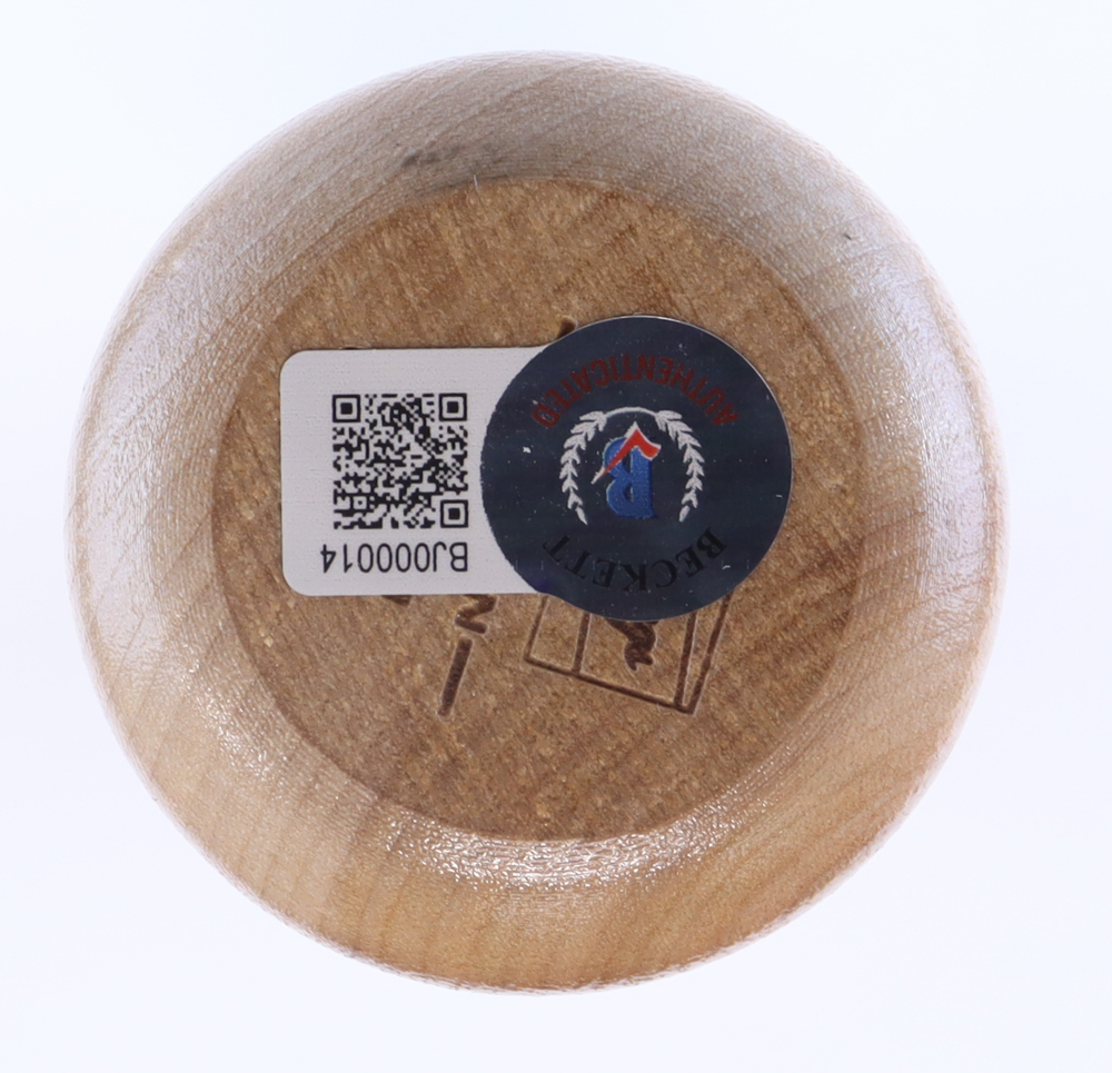 Pat Hughes Signed Rawlings Adirondak Pro Baseball Bat with Extensive Inscription (Beckett) at PristineAuction.com Pat Hughes Signed Rawlings Adirondak Pro Baseball Bat with Extensive Inscription (Beckett) at PristineAuction.com