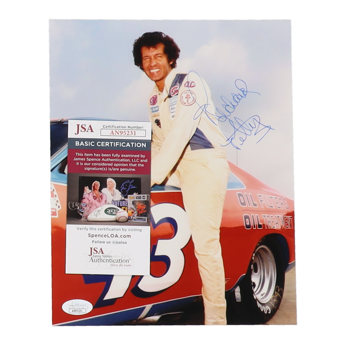 Richard Petty Signed 8x10 Photo (JSA) at PristineAuction.com Richard Petty Signed 8x10 Photo (JSA) at PristineAuction.com