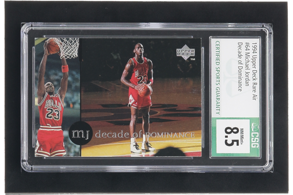 michael jordan 1994 upper deck baseball card value