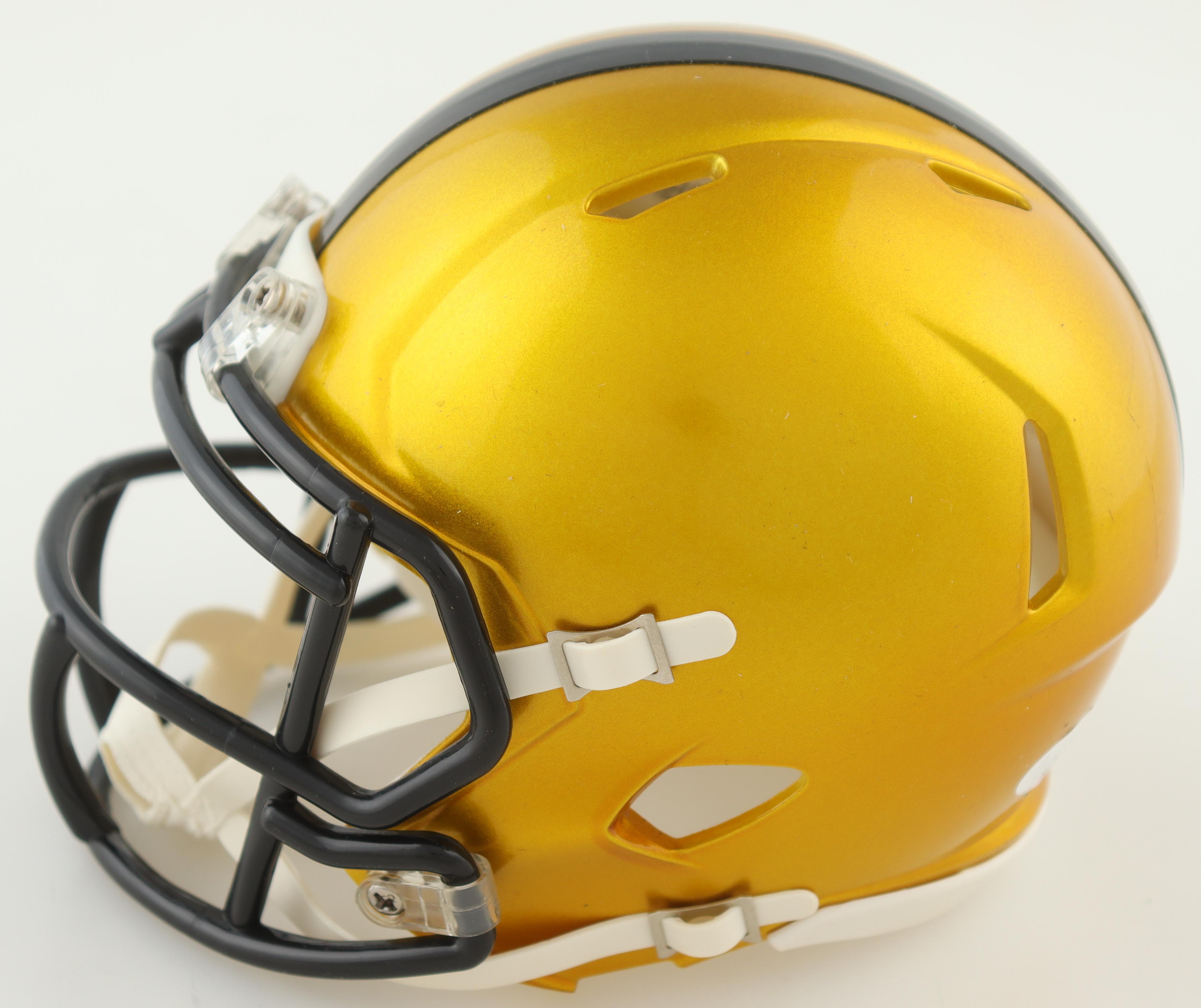 George Pickens Signed Steelers Flash Alternate Speed Mini Helmet (JSA) at PristineAuction.com George Pickens Signed Steelers Flash Alternate Speed Mini Helmet (JSA) at PristineAuction.com