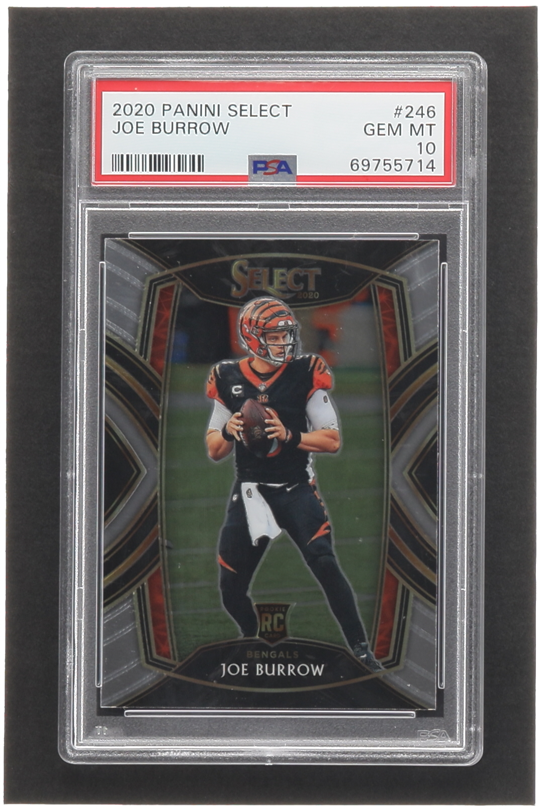 Joe Burrow 2020 Select #246 RC (PSA 10) at PristineAuction.com Joe Burrow 2020 Select #246 RC (PSA 10) at PristineAuction.com