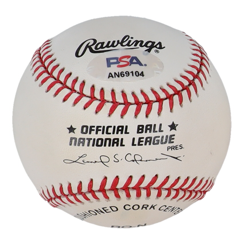 Darryl Strawberry Signed ONL Baseball Inscribed "86 WS Champs" (PSA) at PristineAuction.com Darryl Strawberry Signed ONL Baseball Inscribed "86 WS Champs" (PSA) at PristineAuction.com