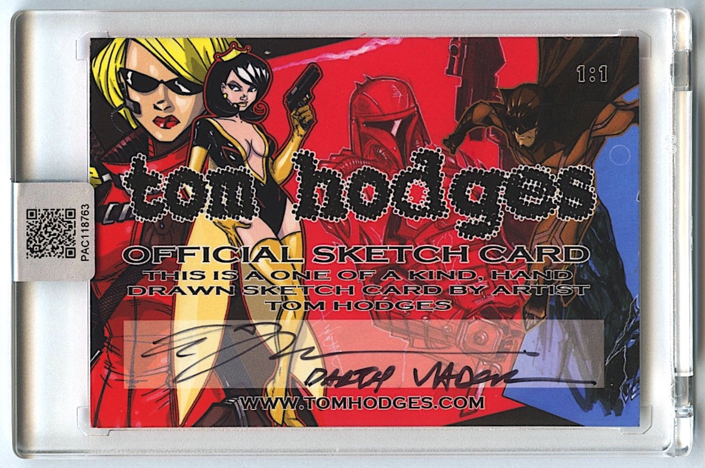 Darth Vader | Star Wars | Original Art Sketch Card by Tom Hodges (1/1 Original Art) at PristineAuction.com Darth Vader | Star Wars | Original Art Sketch Card by Tom Hodges (1/1 Original Art) at PristineAuction.com