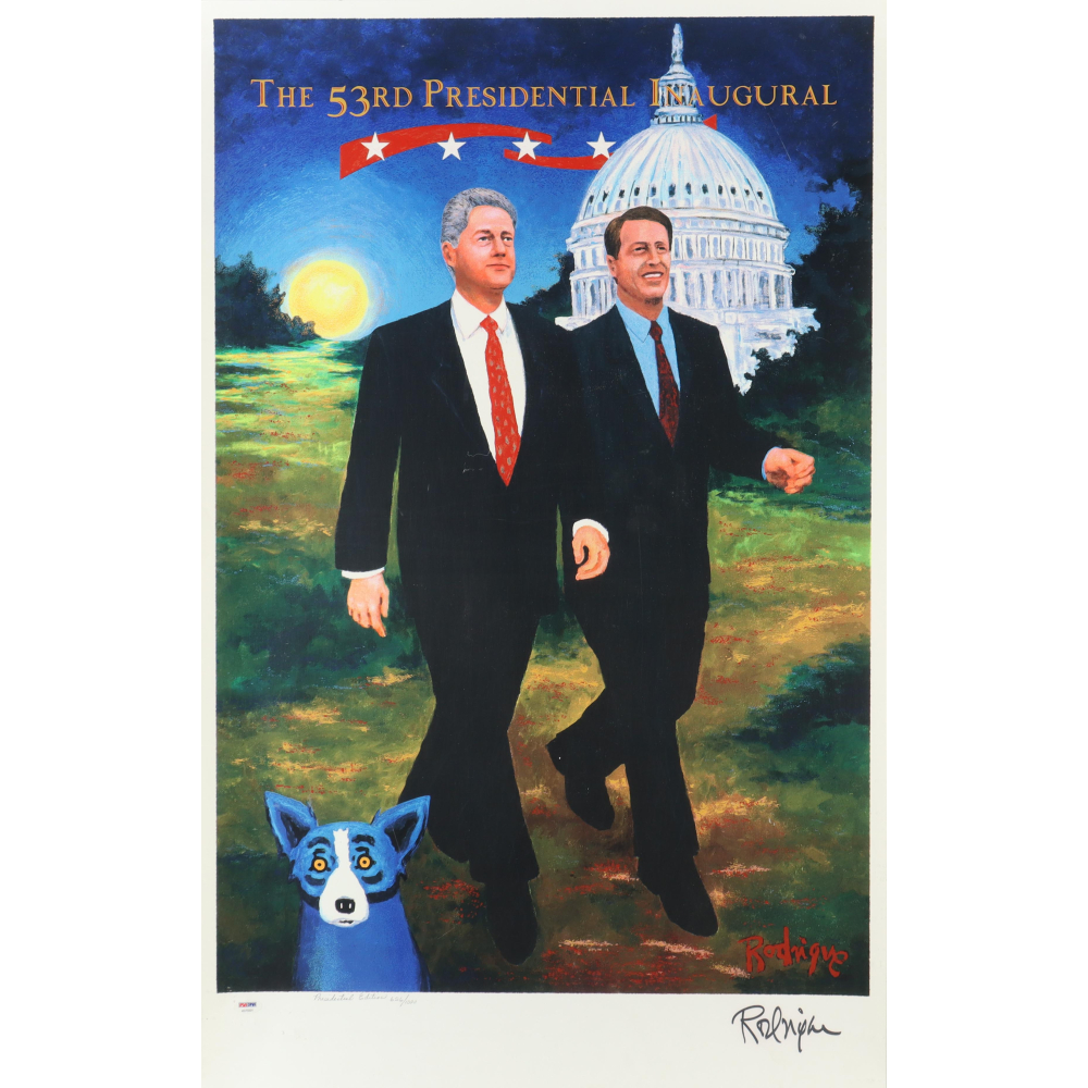 George Rodrigue Signed 24x38 