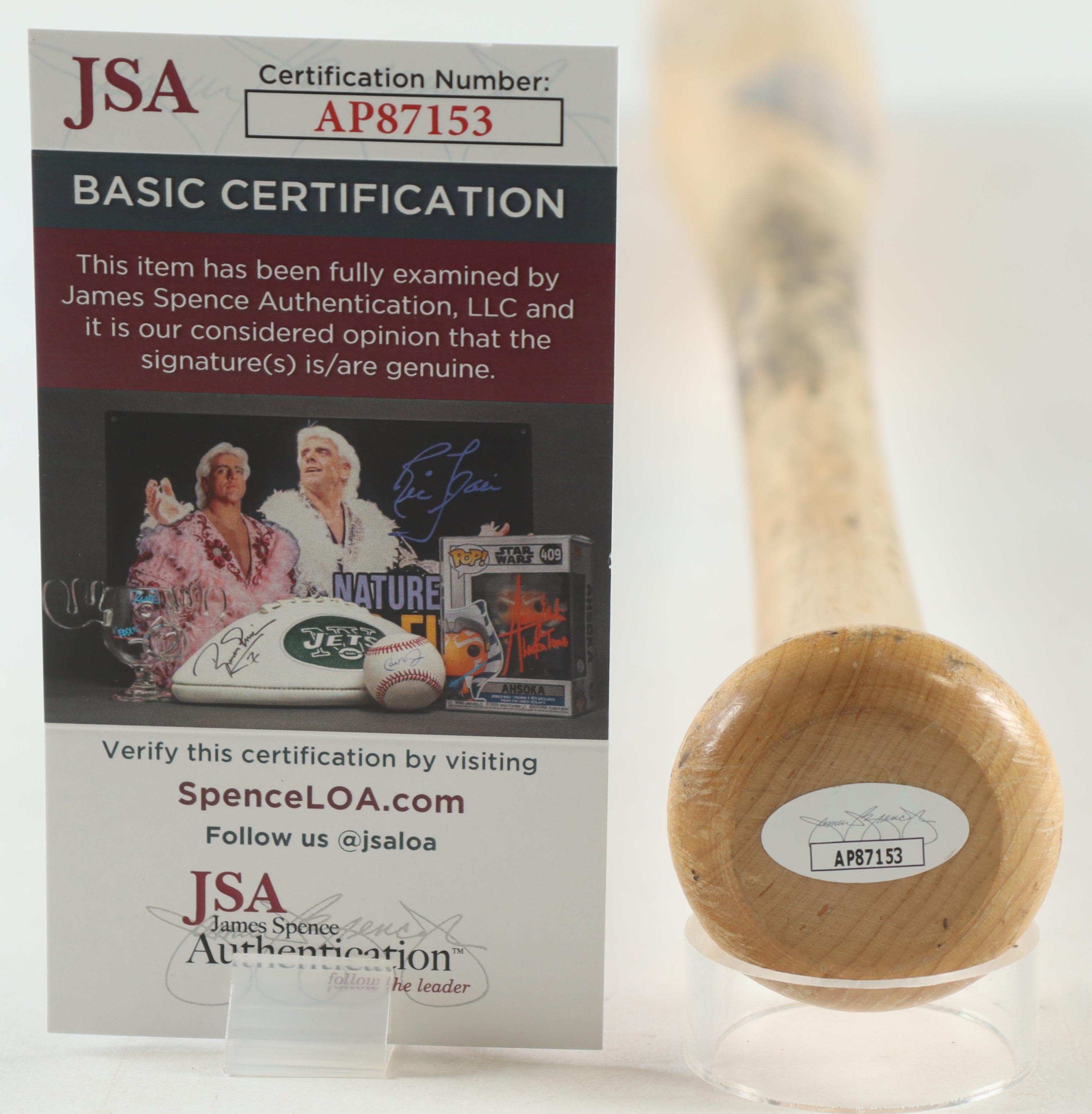 Jonny Gomes Signed Old Hickory Game-Used Baseball Bat (JSA) at PristineAuction.com Jonny Gomes Signed Old Hickory Game-Used Baseball Bat (JSA) at PristineAuction.com