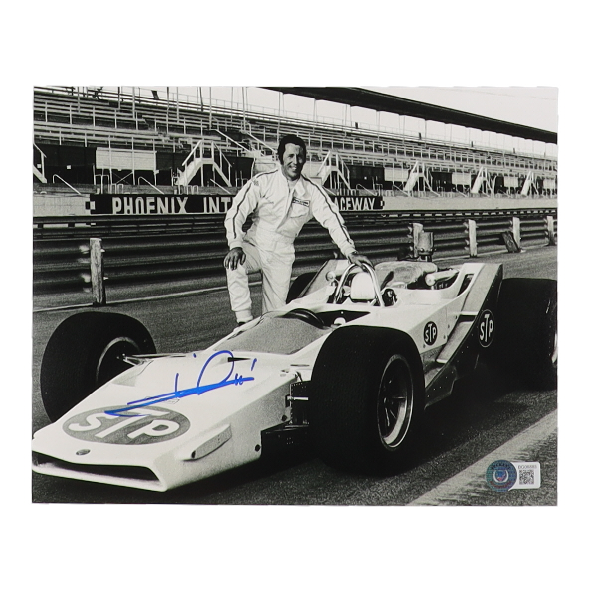 Mario Andretti Signed IndyCar 8x10 Photo (Beckett) at PristineAuction.com Mario Andretti Signed IndyCar 8x10 Photo (Beckett) at PristineAuction.com