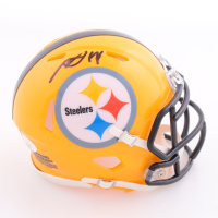 George Pickens Signed Steelers Throwback Speed Mini Helmet (JSA) at PristineAuction.com