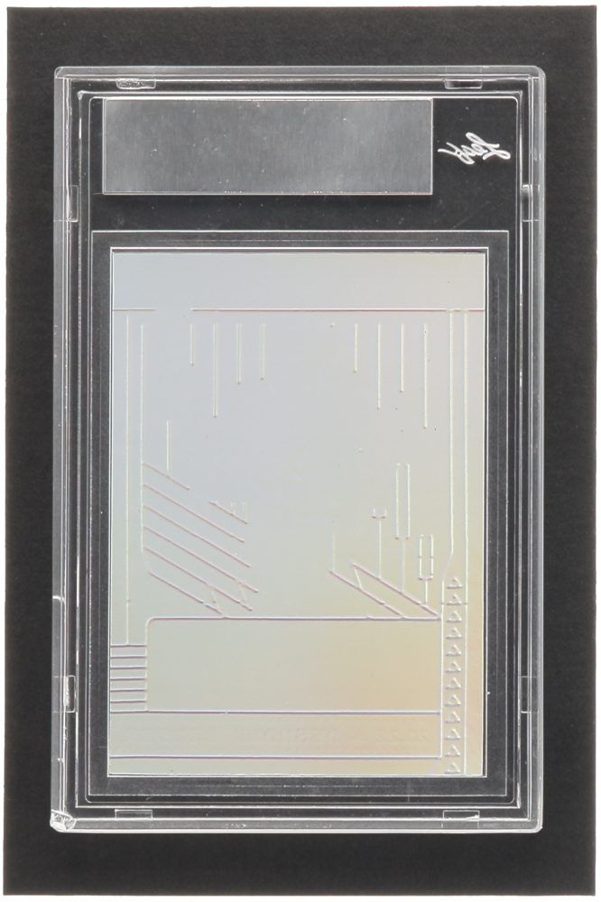 Desmond Ridder 2022 Leaf Valiant Rising Stock Prismatic Leopard Pre ...