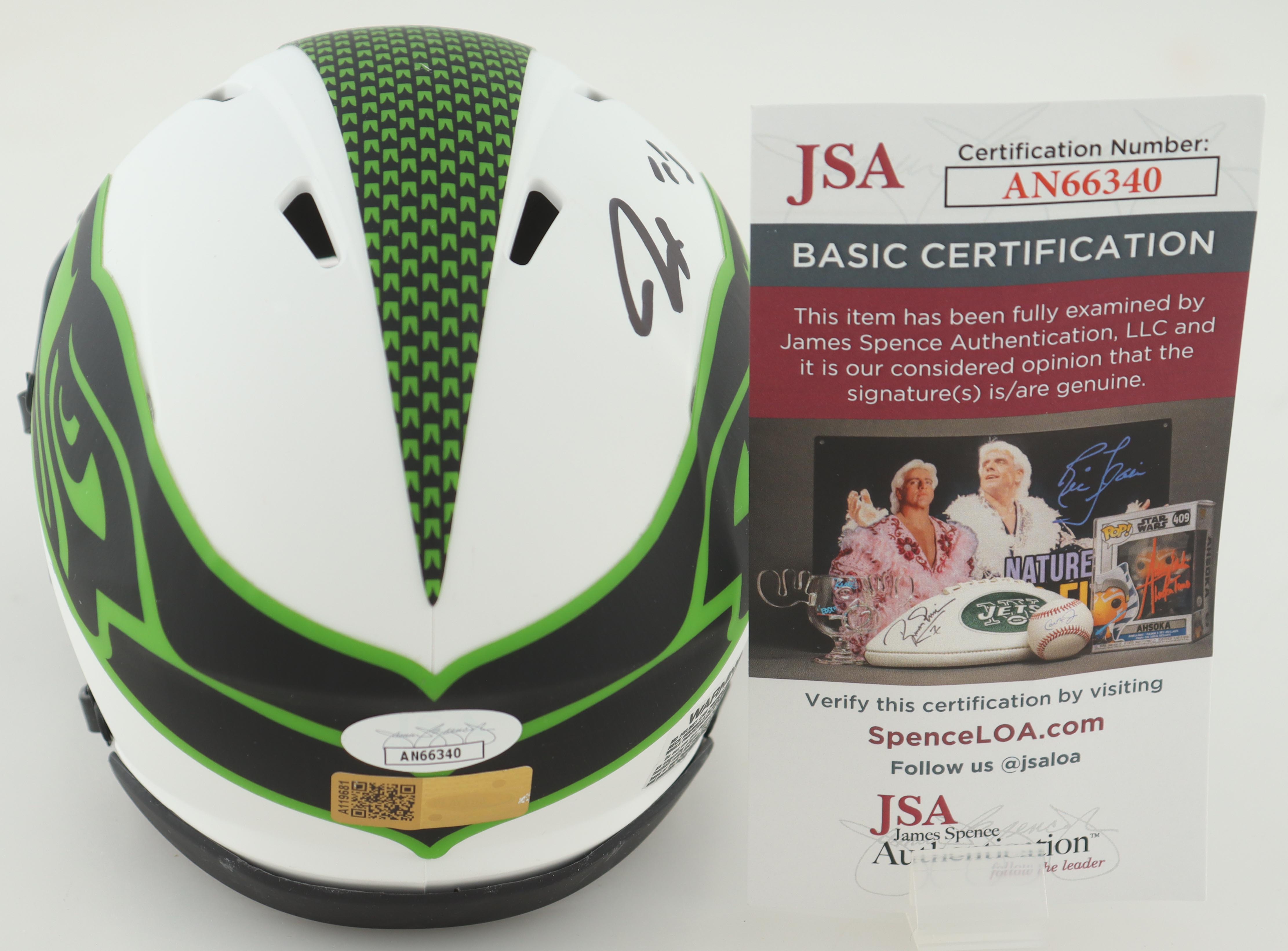 Jaxon Smith-Njigba Signed Seahawks Lunar Eclipse Alternate Speed Mini Helmet (JSA) at PristineAuction.com Jaxon Smith-Njigba Signed Seahawks Lunar Eclipse Alternate Speed Mini Helmet (JSA) at PristineAuction.com
