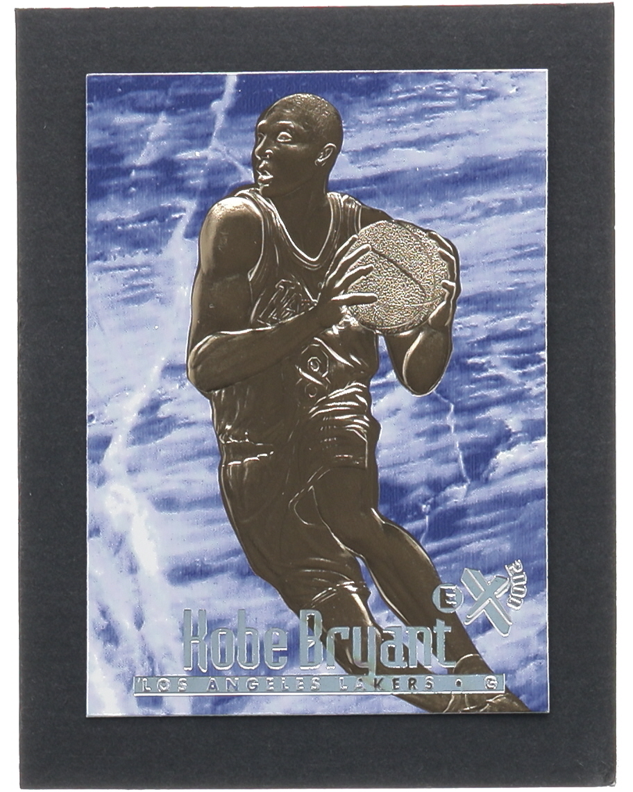 Kobe Bryant 1996-97 Skybox E-X2000 Sky Blue 23Kt Gold RC at PristineAuction.com Kobe Bryant 1996-97 Skybox E-X2000 Sky Blue 23Kt Gold RC at PristineAuction.com