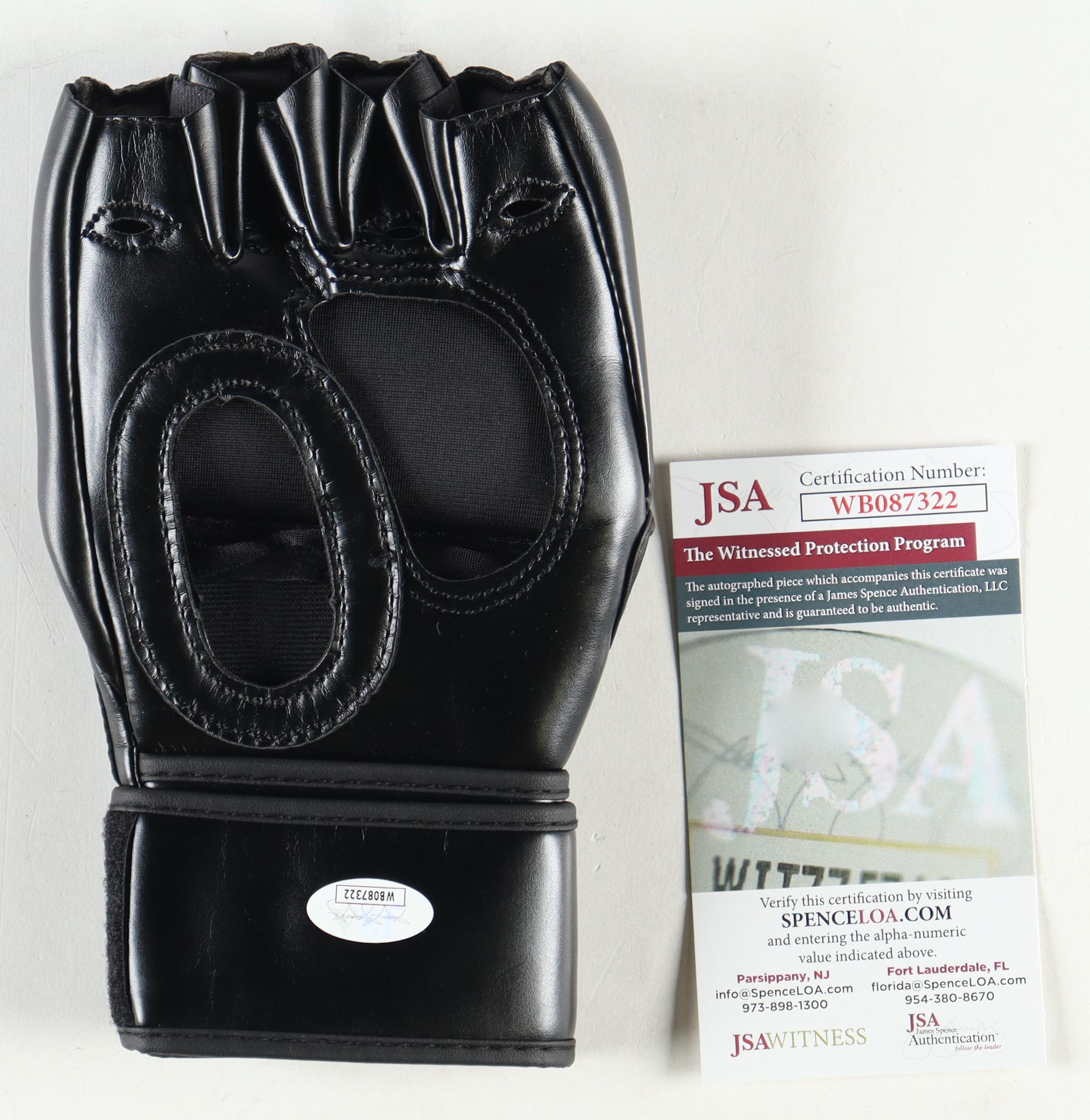 Raquel Pennington Signed UFC Glove Inscribed "Rocky" (JSA) at PristineAuction.com Raquel Pennington Signed UFC Glove Inscribed "Rocky" (JSA) at PristineAuction.com