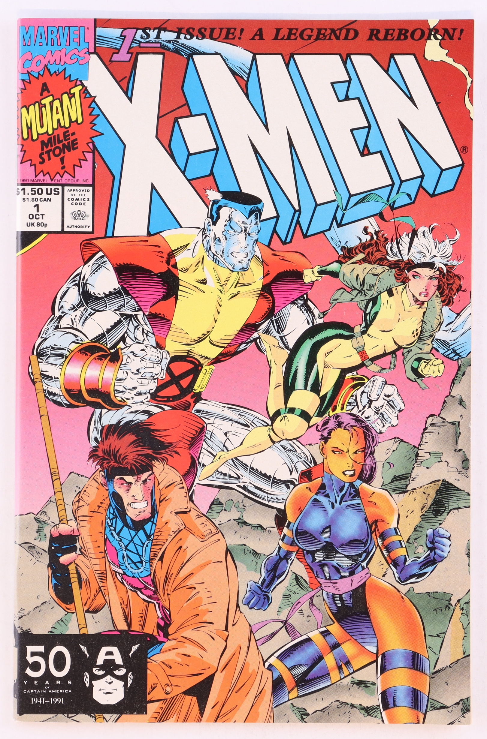 1991 "X-Men" Issue #1C Marvel Comic Book at PristineAuction.com 1991 "X-Men" Issue #1C Marvel Comic Book at PristineAuction.com