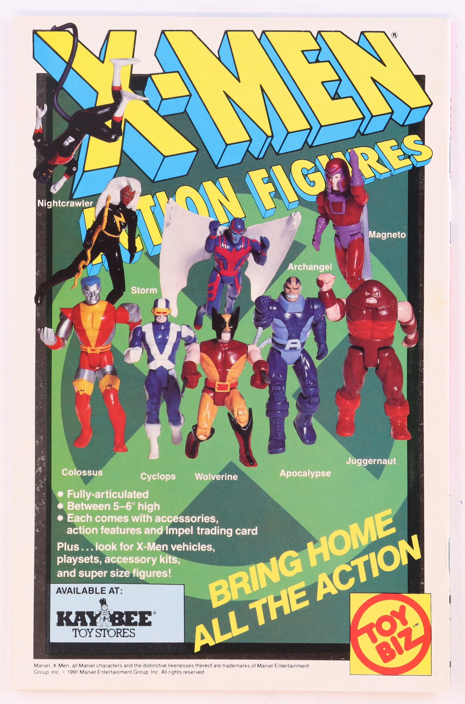 1991 "X-Men" Issue #1C Marvel Comic Book at PristineAuction.com 1991 "X-Men" Issue #1C Marvel Comic Book at PristineAuction.com