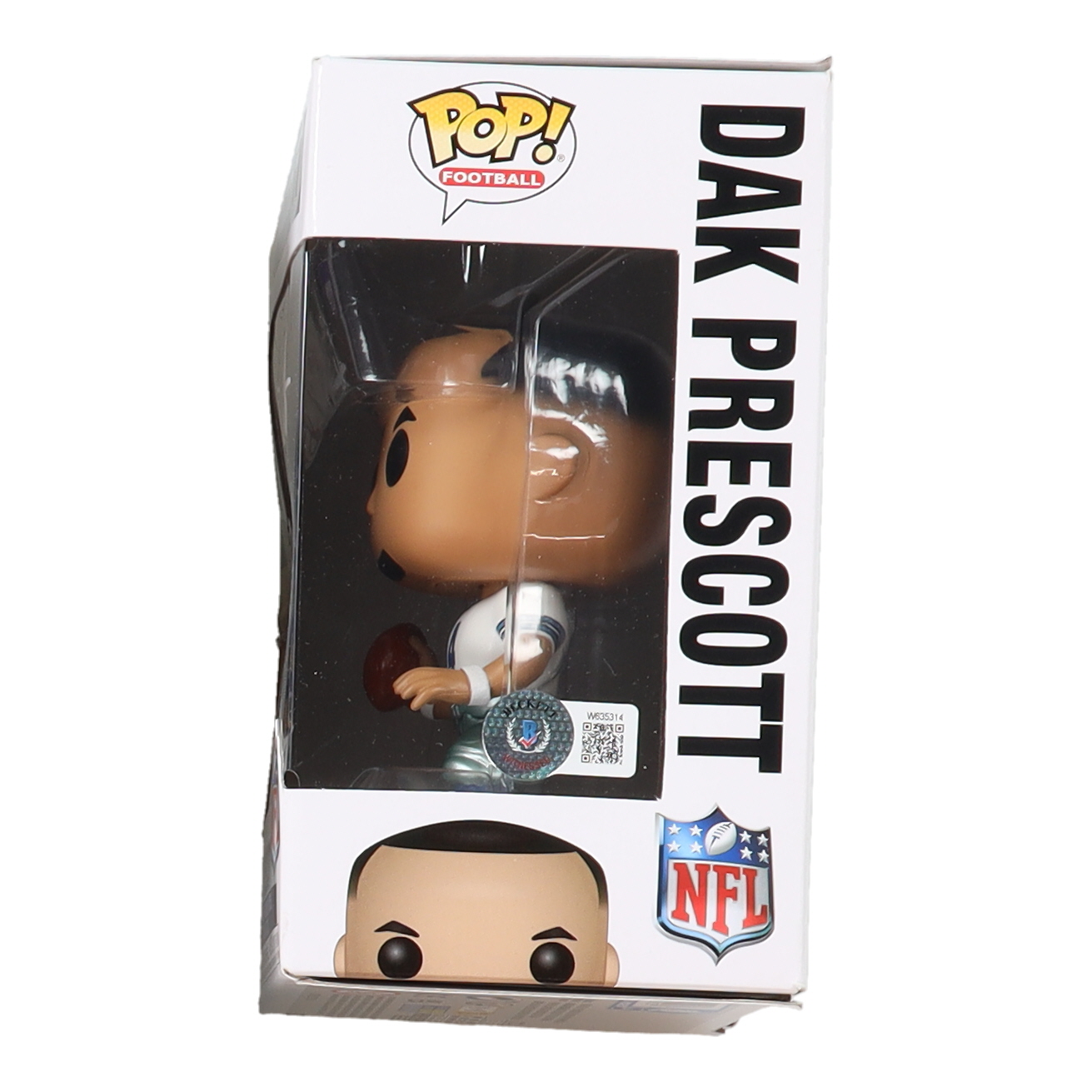 Dak Prescott Signed Cowboys #67 Funko Pop! Vinyl Figure (Beckett) (See Description) at PristineAuction.com Dak Prescott Signed Cowboys #67 Funko Pop! Vinyl Figure (Beckett) (See Description) at PristineAuction.com
