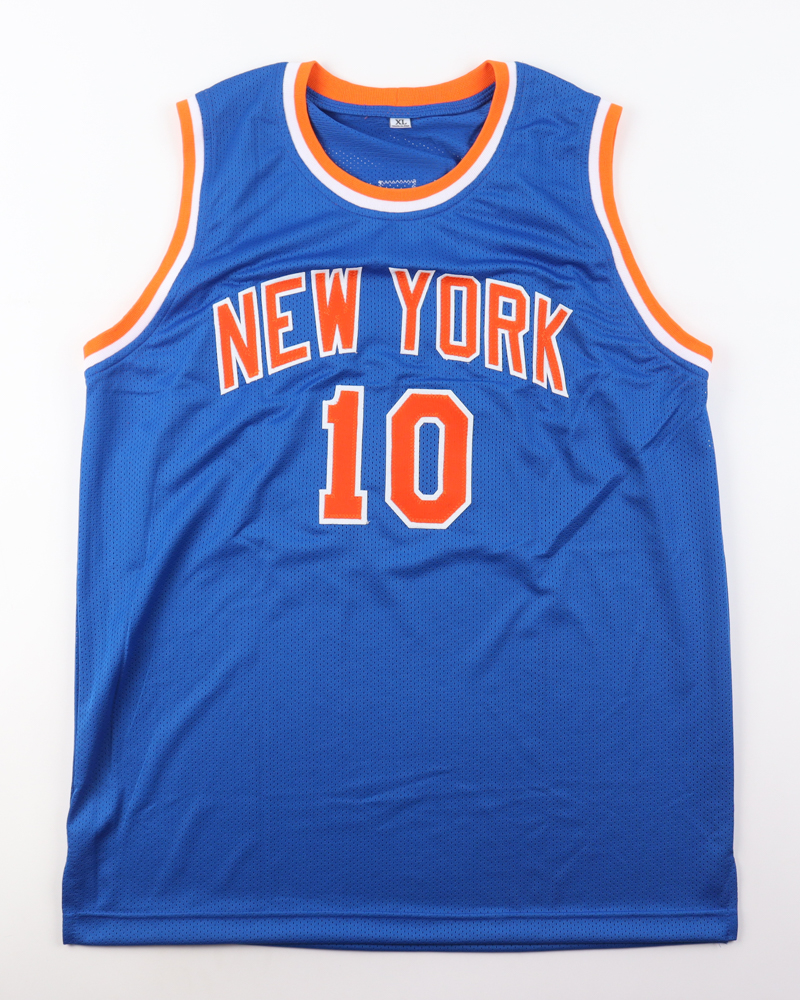 Walt Frazier Signed Jersey (Beckett) at PristineAuction.com Walt Frazier Signed Jersey (Beckett) at PristineAuction.com