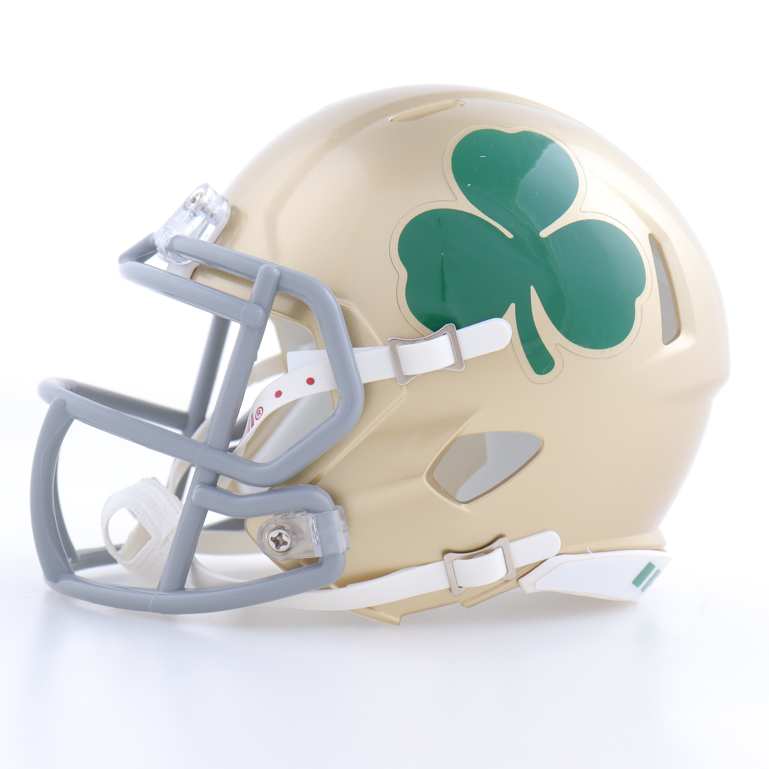 Benjamin Morrison Signed Notre Dame Fighting Irish Speed Mini Helmet Inscribed "Go Irish" (JSA) at PristineAuction.com Benjamin Morrison Signed Notre Dame Fighting Irish Speed Mini Helmet Inscribed "Go Irish" (JSA) at PristineAuction.com