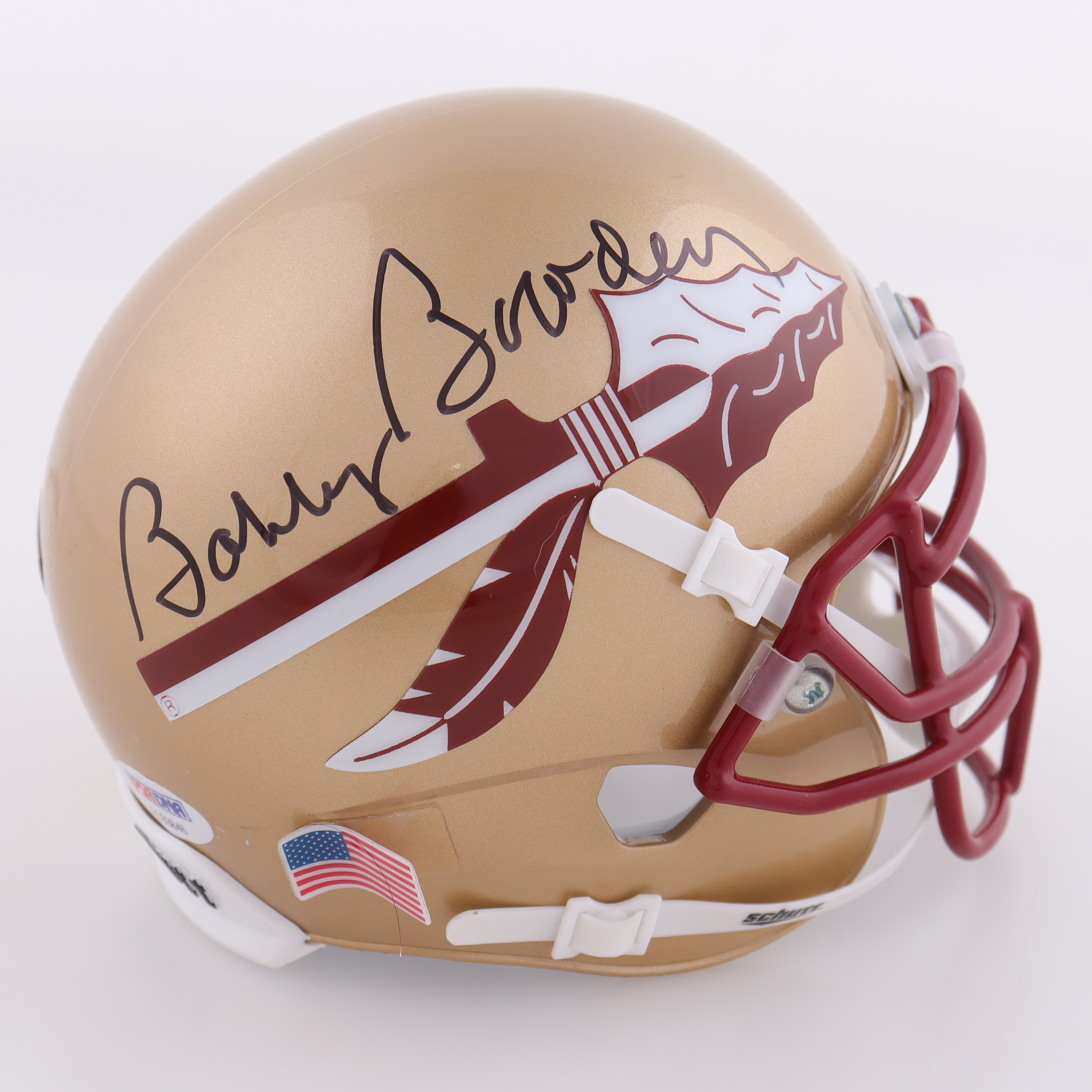 Bobby Bowden Signed Florida State Seminoles Mini Helmet (PSA) at PristineAuction.com Bobby Bowden Signed Florida State Seminoles Mini Helmet (PSA) at PristineAuction.com