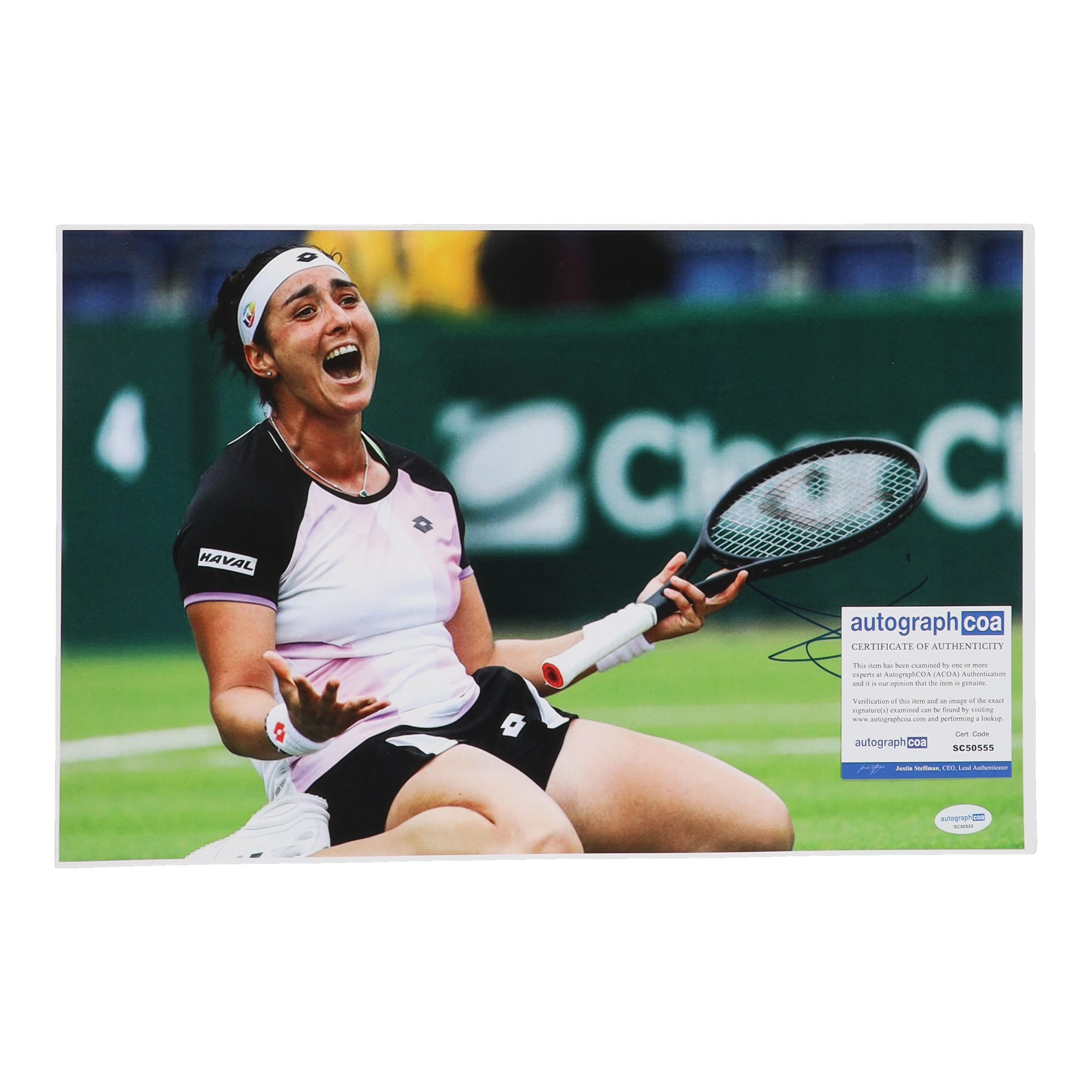 Ons Jabeur Signed 11x17 Photo (ACOA) at PristineAuction.com Ons Jabeur Signed 11x17 Photo (ACOA) at PristineAuction.com