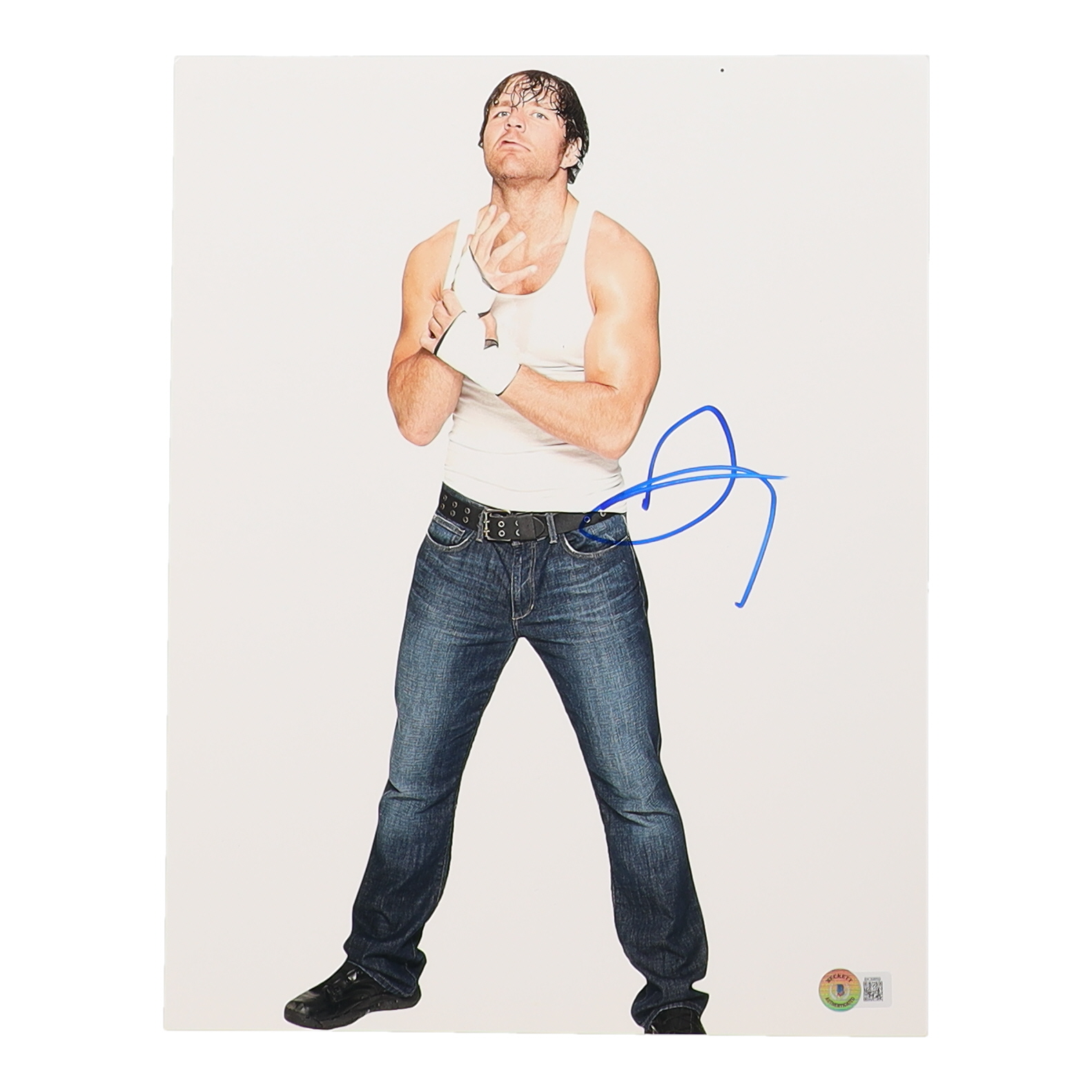 Dean Ambrose Signed WWE 11x14 Photo (Beckett) at PristineAuction.com Dean Ambrose Signed WWE 11x14 Photo (Beckett) at PristineAuction.com