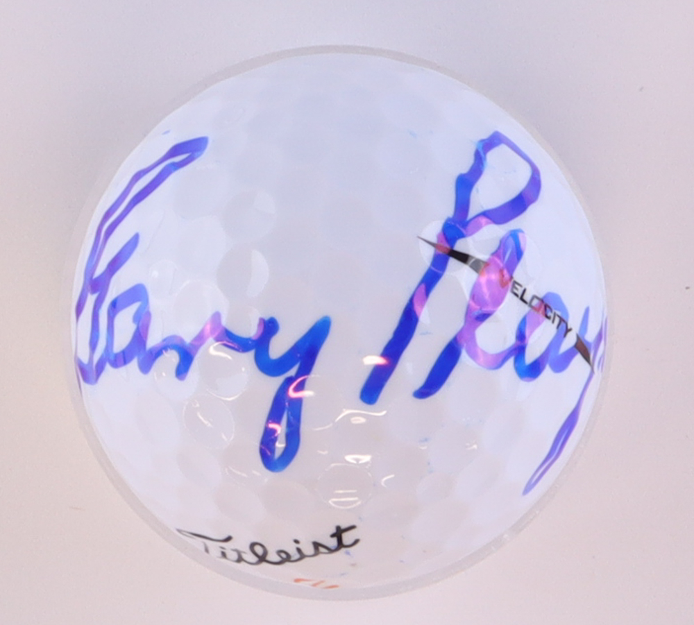 Gary Player Signed Masters Logo Golf Ball (JSA) at PristineAuction.com Gary Player Signed Masters Logo Golf Ball (JSA) at PristineAuction.com