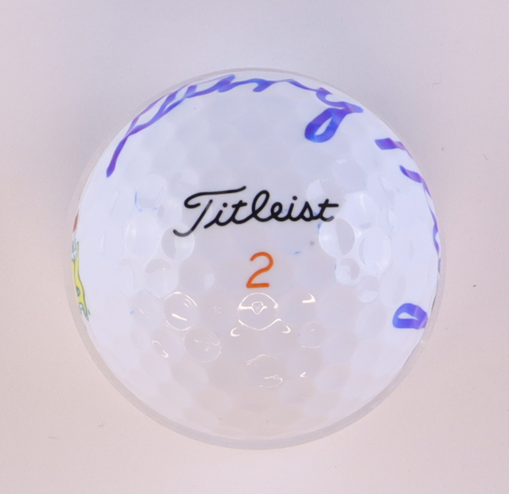 Gary Player Signed Masters Logo Golf Ball (JSA) at PristineAuction.com Gary Player Signed Masters Logo Golf Ball (JSA) at PristineAuction.com